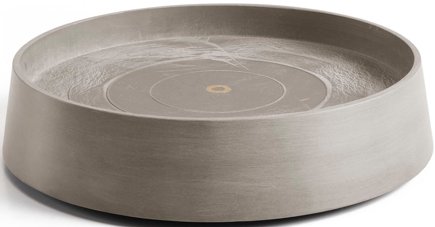ECOPOTS Topfuntersetzer »mit Rollen Oslo 45 Taupe« für innen und außen: frostsicher, bruchsicher und lichtbeständig
