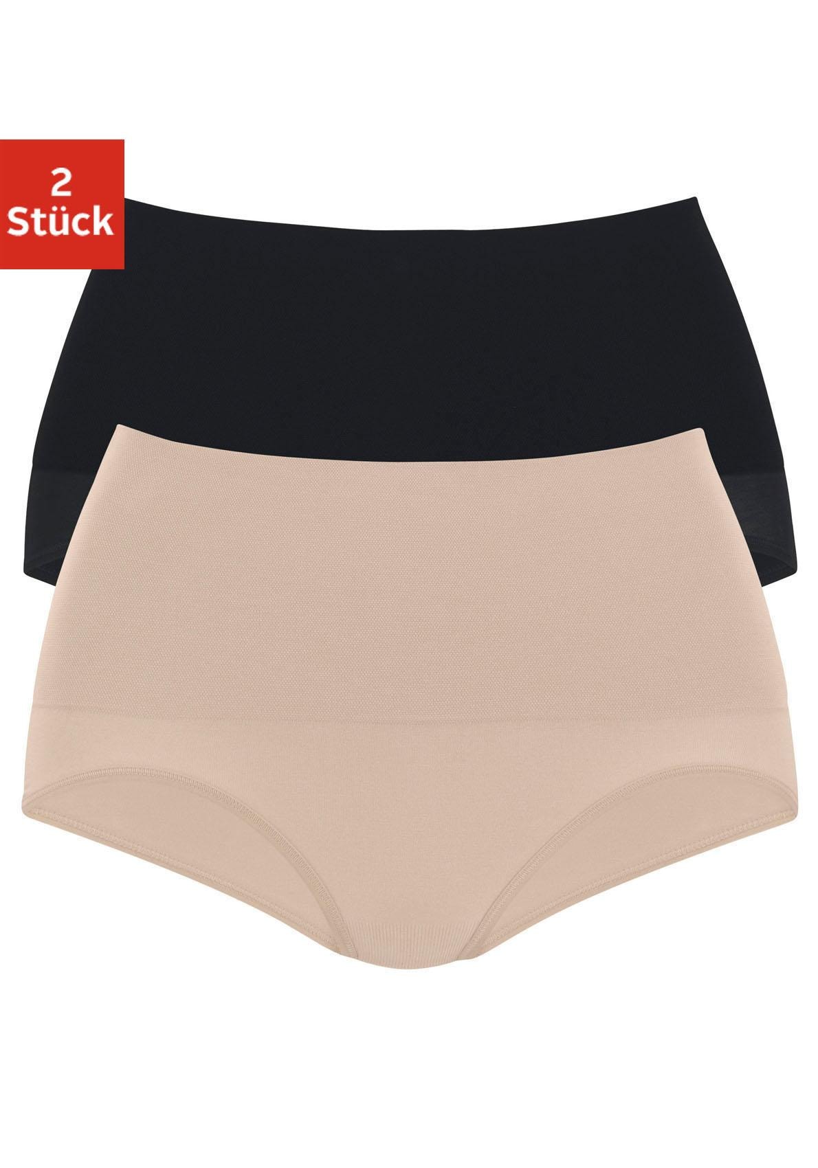 petite fleur by Lascana Formslip 2er-Pack, shape wear, unifarben, Baumwollmischung