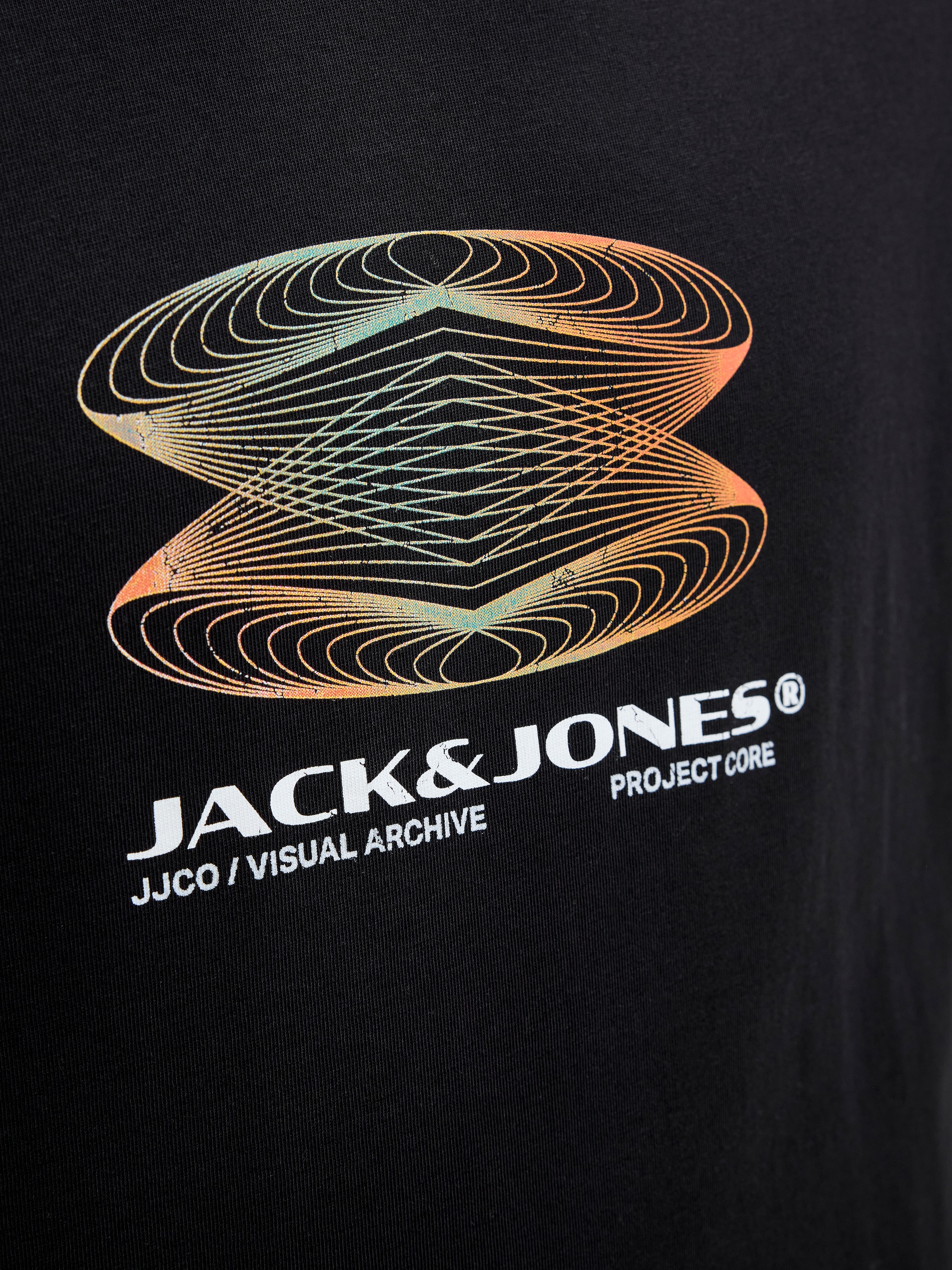 Jack & Jones Print-Shirt »JCOCALMA TEE SS CREW NECK FST«, mit Frontprint