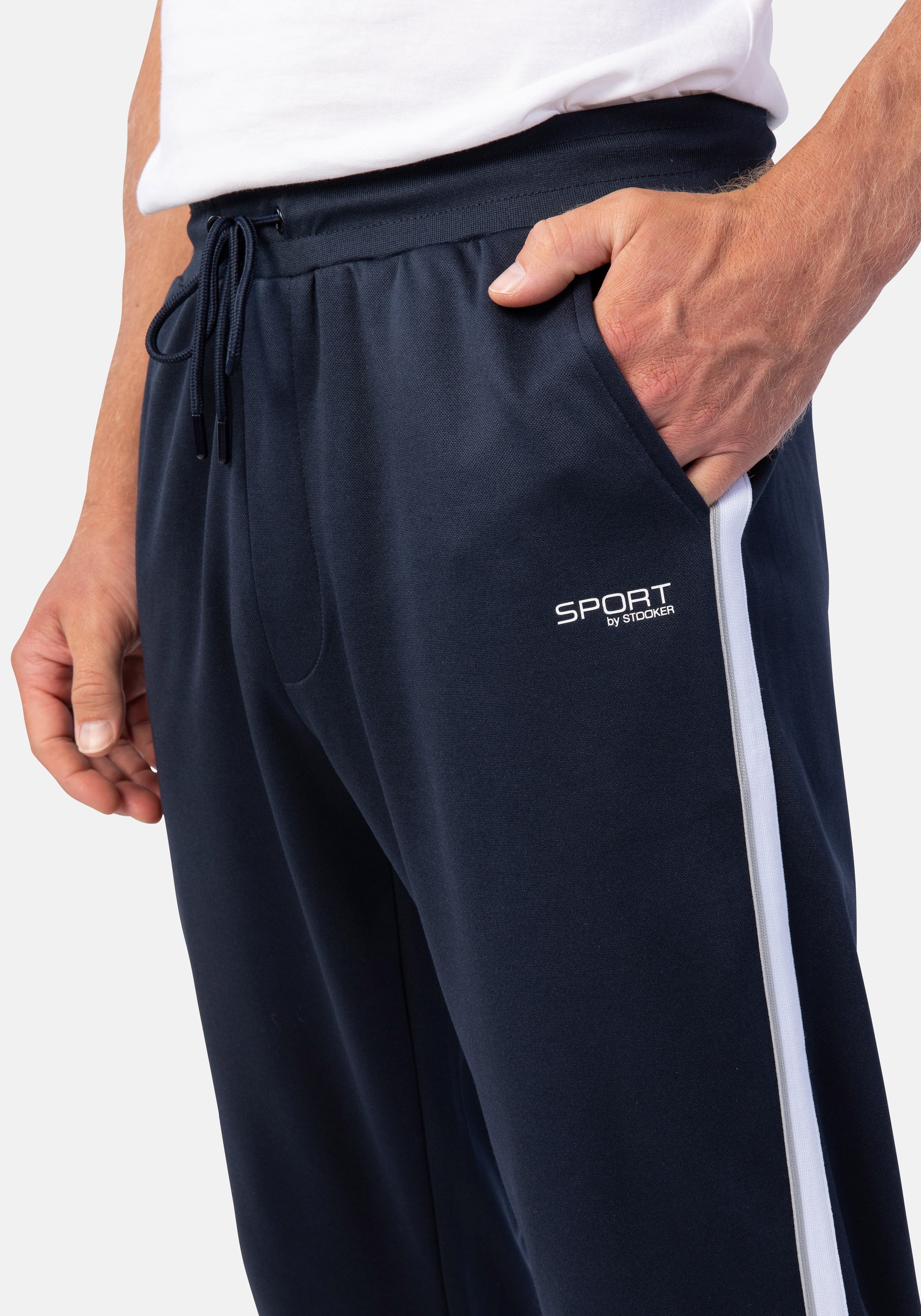 HERO by John Medoox Sporthose »Baumwollqualität Stooker Men Sweathose«, Sporthose Regular Fit Sport Sweat für Herren