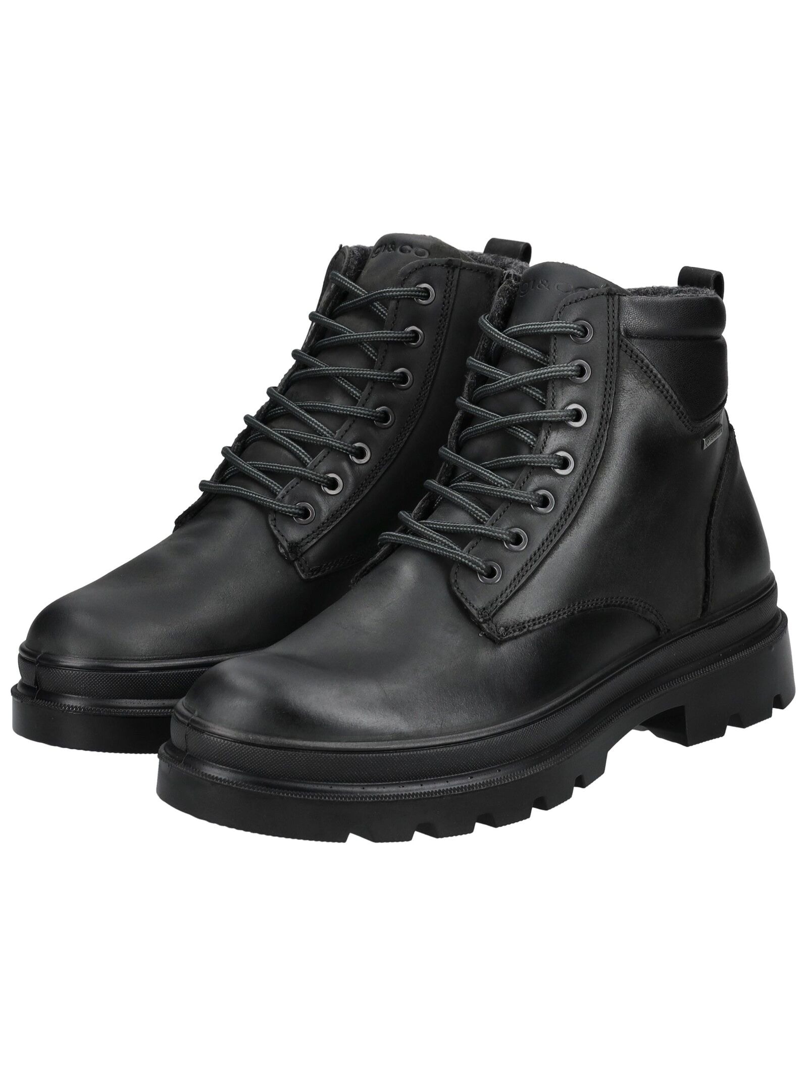 IGI & CO Schnürstiefelette »IGI & CO Stiefelette Nubukleder/Textil«