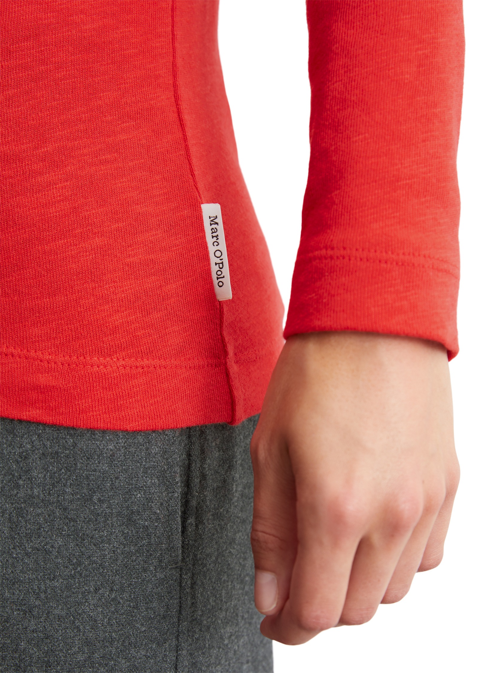 Marc O'Polo Langarmshirt »aus Heavy-Slub-Jersey«