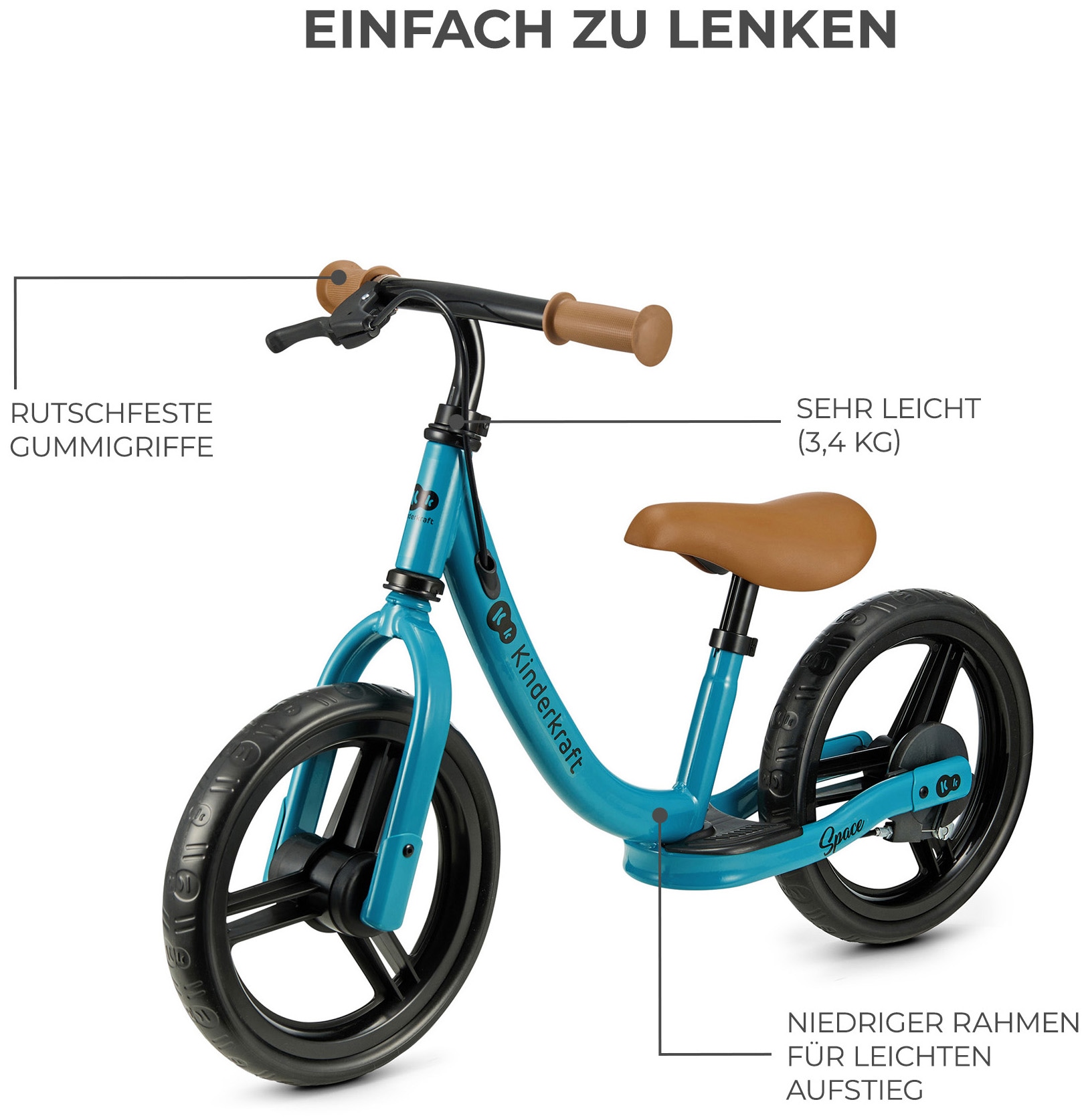Kinderkraft Laufrad »SPACE«