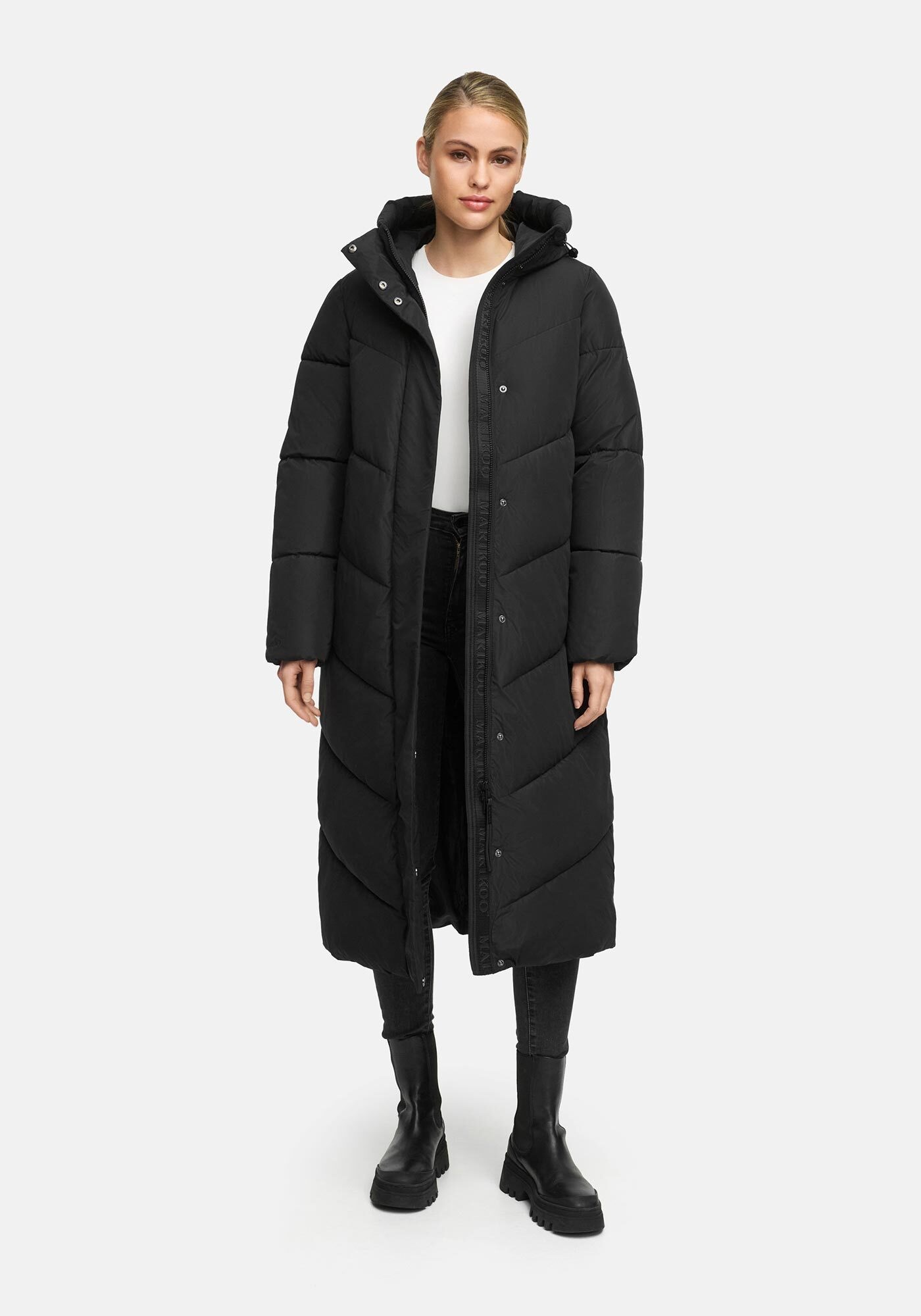Marikoo Ranja Winter Coat Black Size S 2