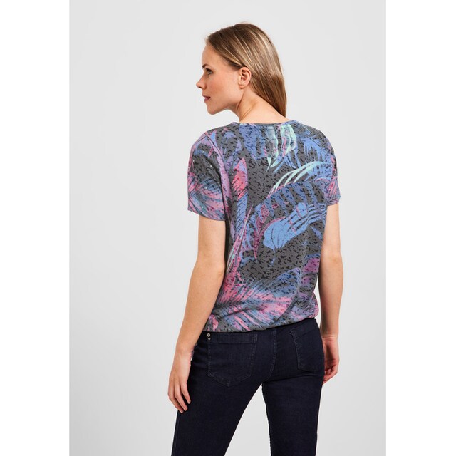 Cecil Print-Shirt, mit U-Boot-Ausschnitt für bestellen | BAUR