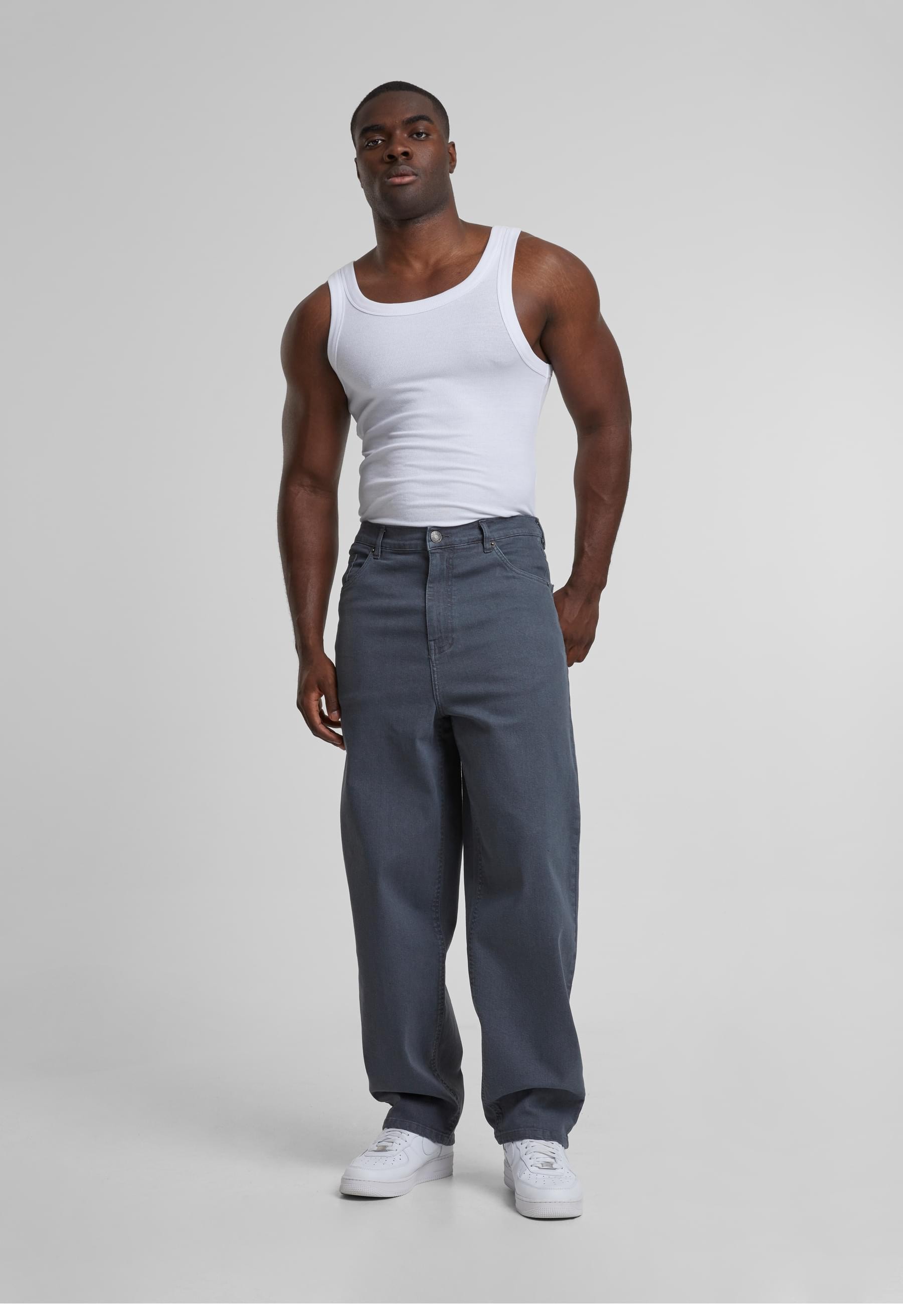 URBAN CLASSICS Stoffhose »Urban Classics 90´s Heavy Denim Pants«, (1 tlg.)