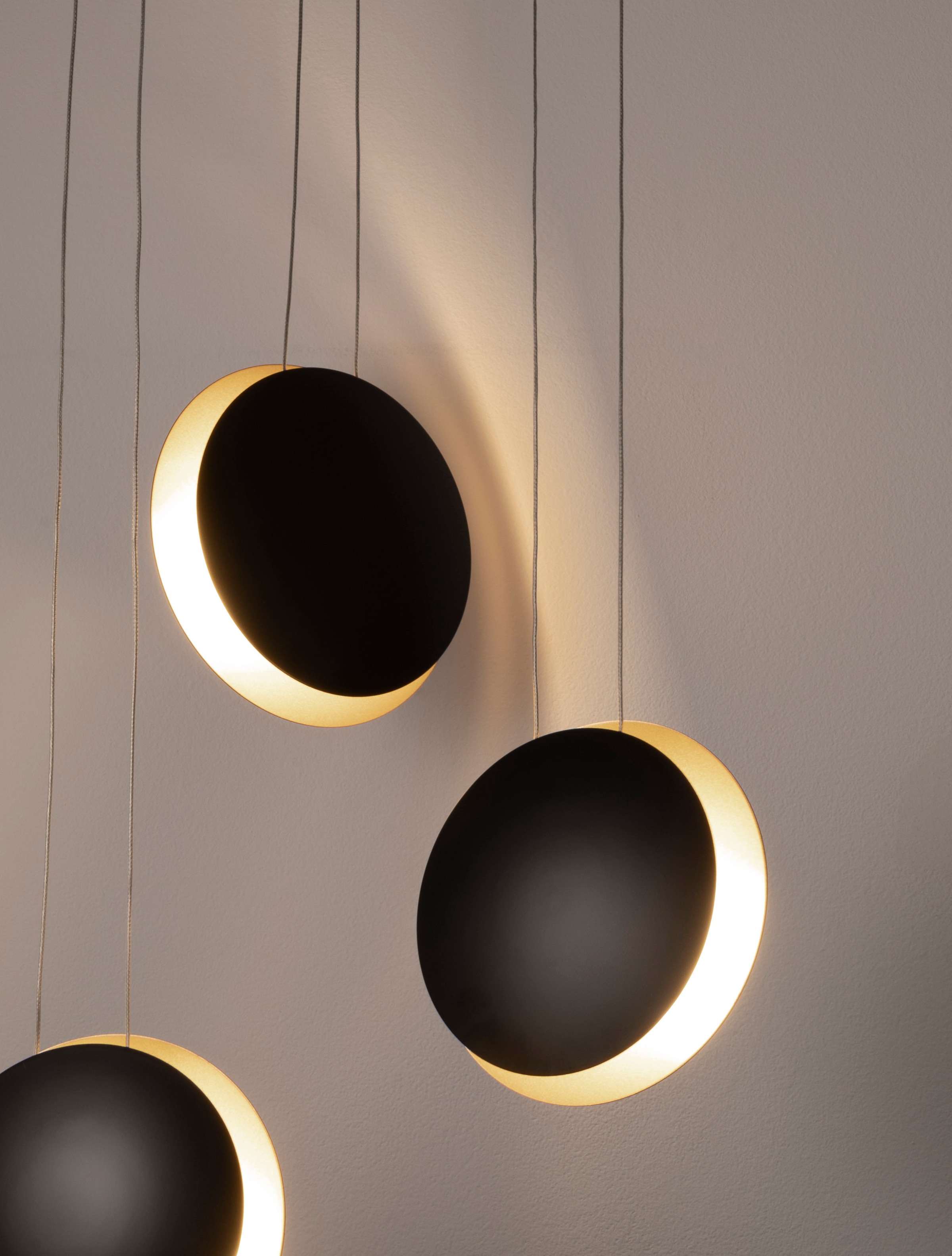 Nova Luce LED-Hängeleuchte »SHELL« LED-Modul 1 Stk. Warmweiß Mit Leuchtmittel; Höhenverstellbar