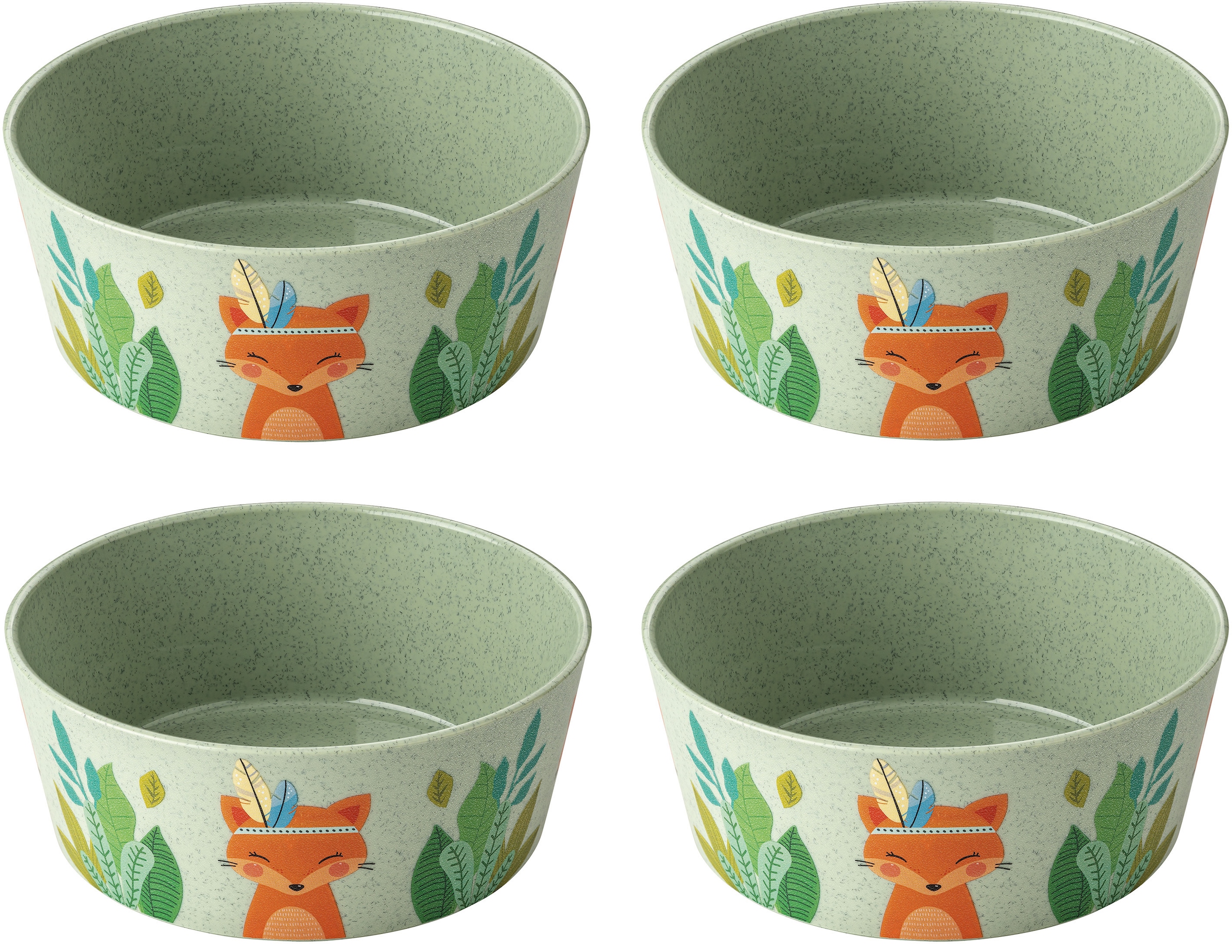 KOZIOL Kinderschale "CONNECT BOWL HARRY", 4 tlg., aus Kunststoff, 100% recycelbar, 100% made in Germany CO² neutral prod