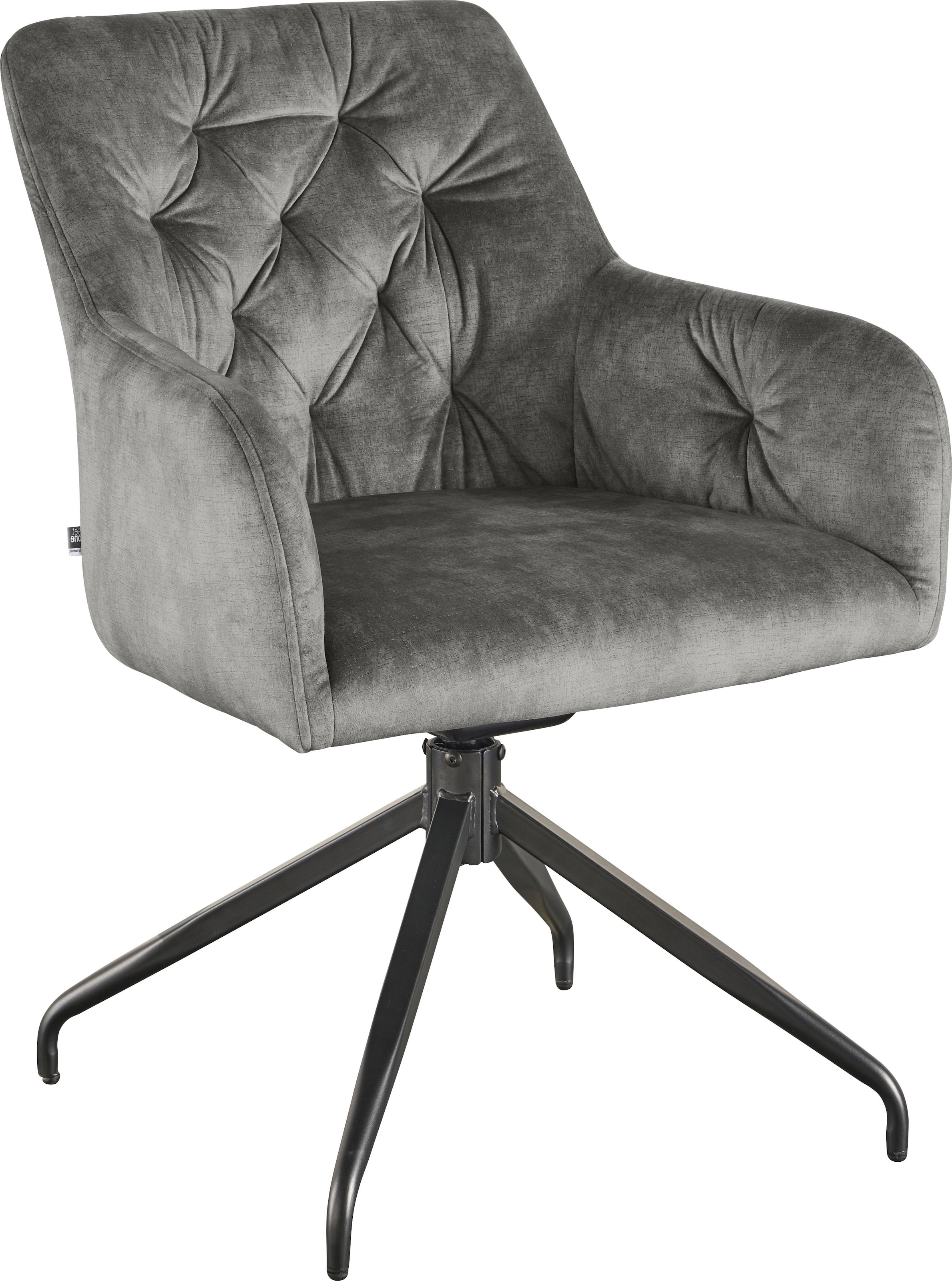 set one by Musterring 4-Fußstuhl "Yonkers" (Set) 2 Stk.mit Stativgestell, p günstig online kaufen