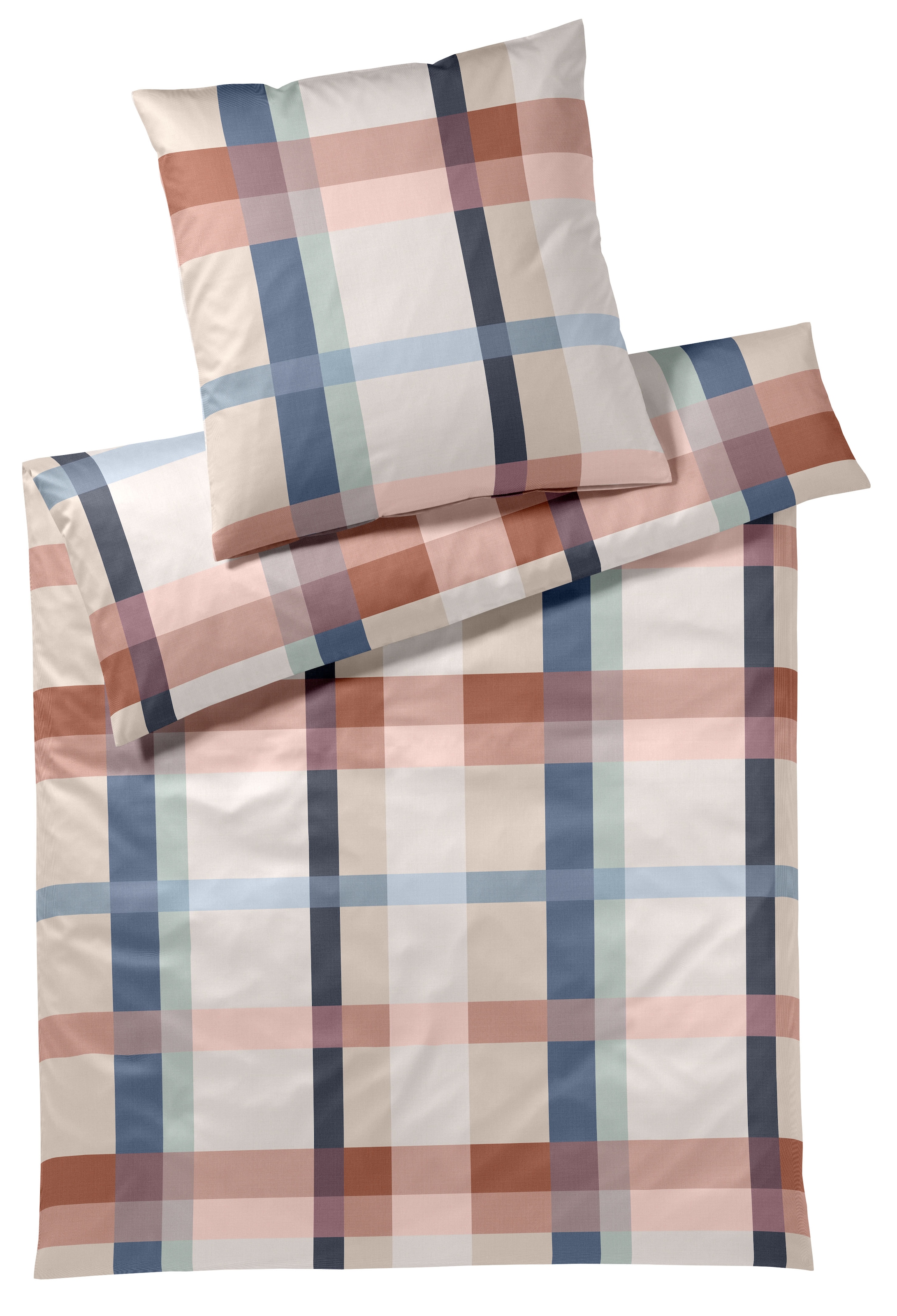 Elegante Bettwäsche "carree" 2 Stk. angenehmes Hautgefühl günstig online kaufen