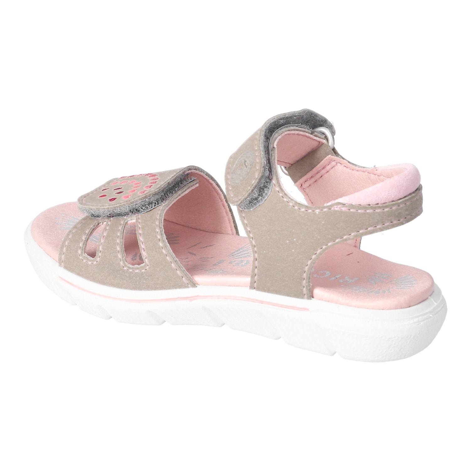 Ricosta Sandale »Sarah«  Sommerschuh mit Stickerei, Größenschablone zum Download