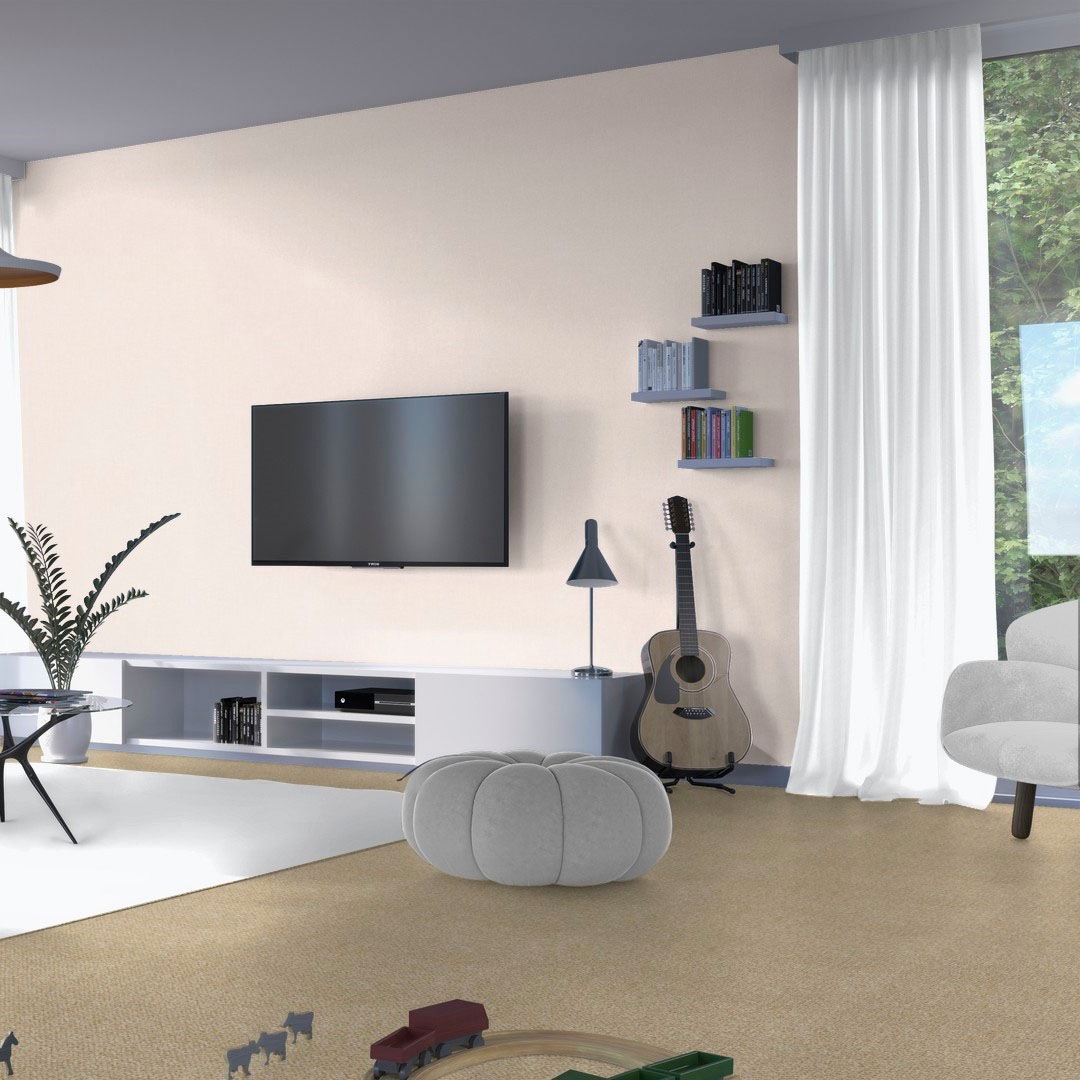 Vorwerk Teppichboden »Passion 1091 (Metro), Schlinge - Uni Farben, Made in Germany«, rechteckig, 6,3 mm Höhe, Wohnzimmer, Schlafzimmer, Kinderzimmer, Breite 400/500 cm