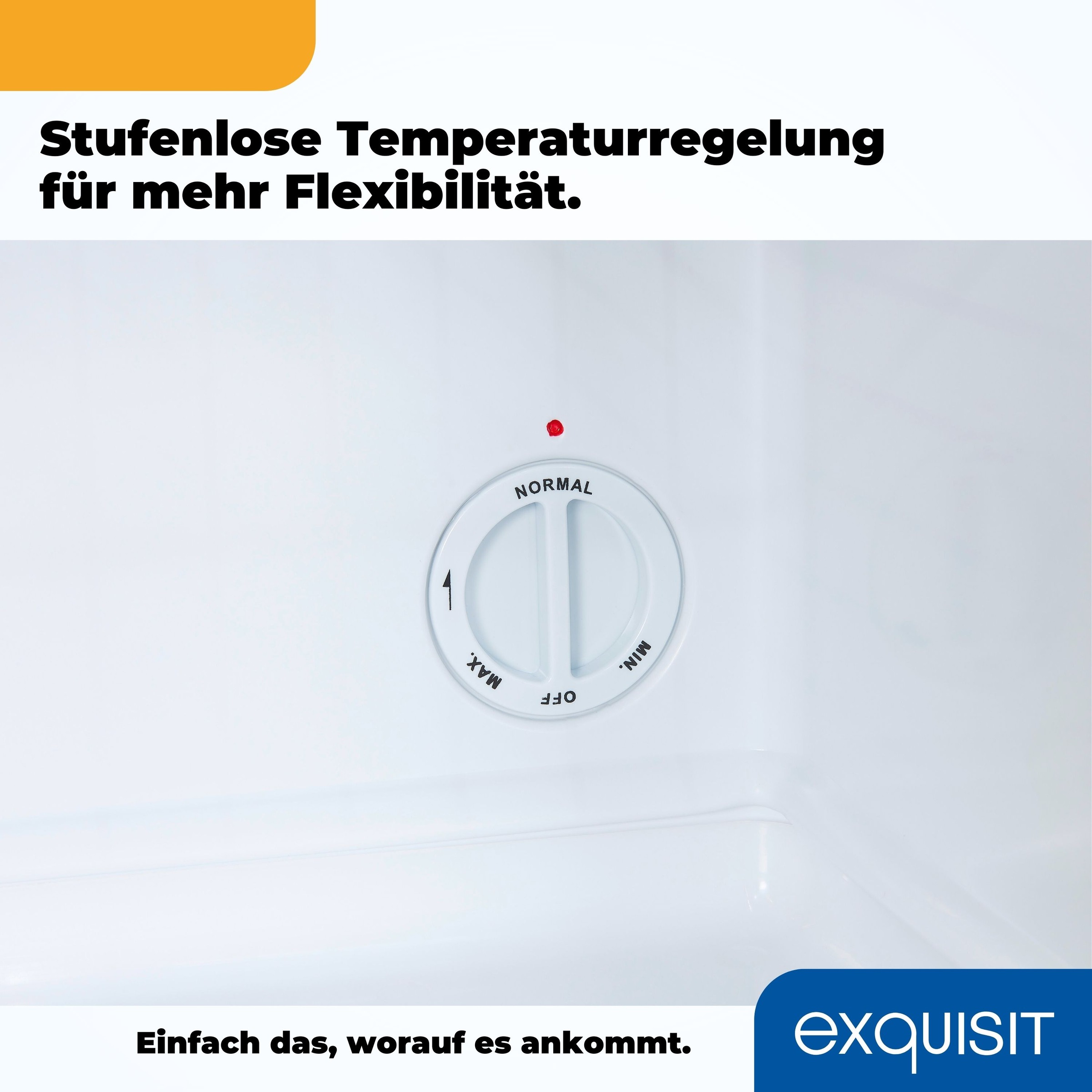 exquisit Gefrierschrank »GB60-150E weiss«, 62 cm hoch, 47 cm breit, 42 L Volumen, 4 Sterne Gefrieren