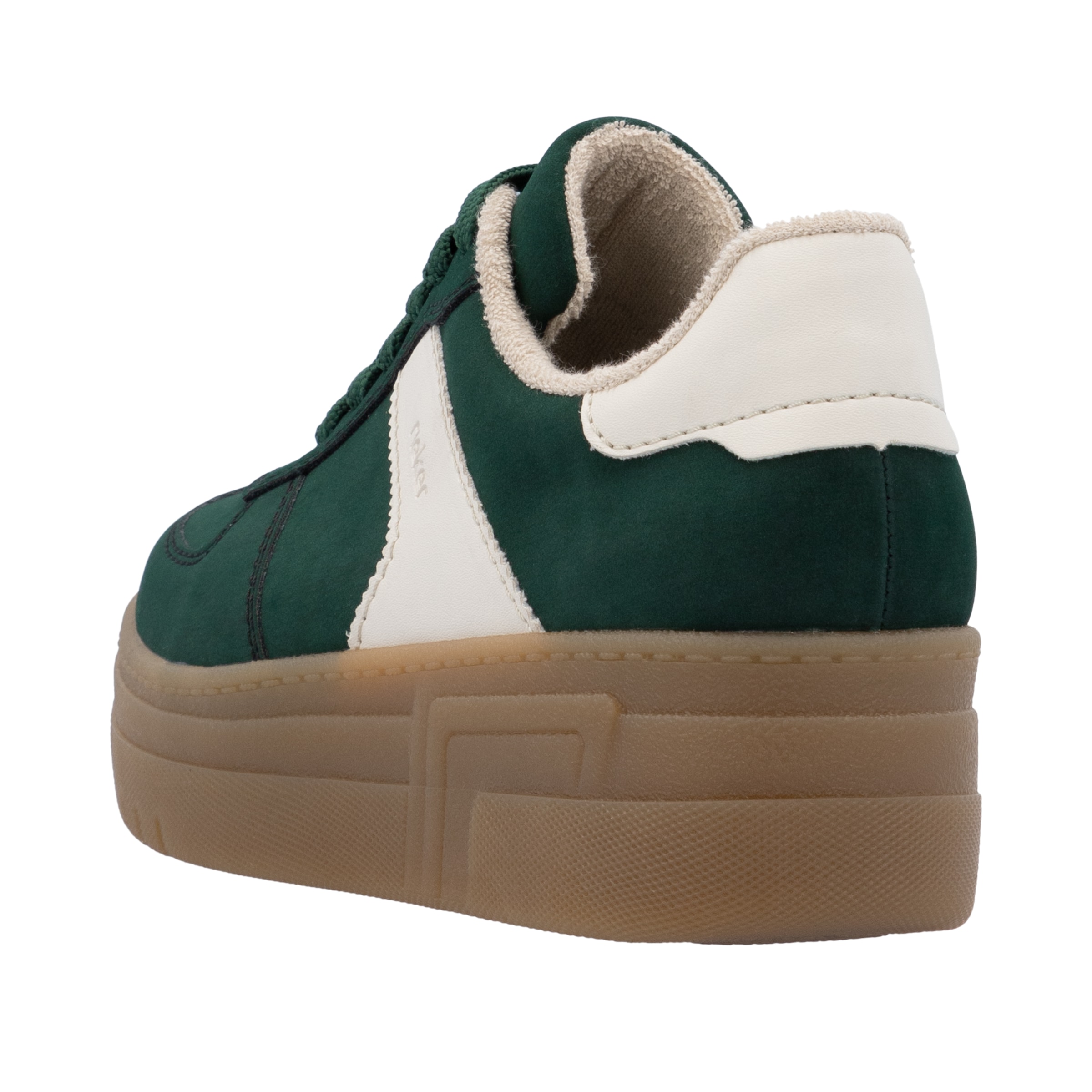 Rieker Plateausneaker, Retro-Sneaker, Basket-Sneaker, Schnürer mit softem Schaftrand