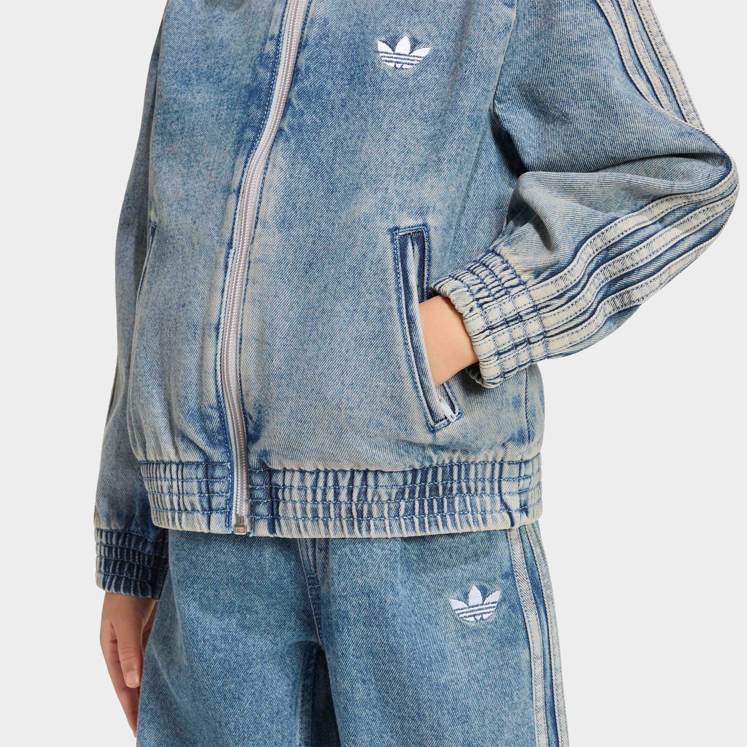 adidas Originals Outdoorjacke »FIREBIRD ORIGINALS, DENIM, LOCKER GESCHNITTEN«
