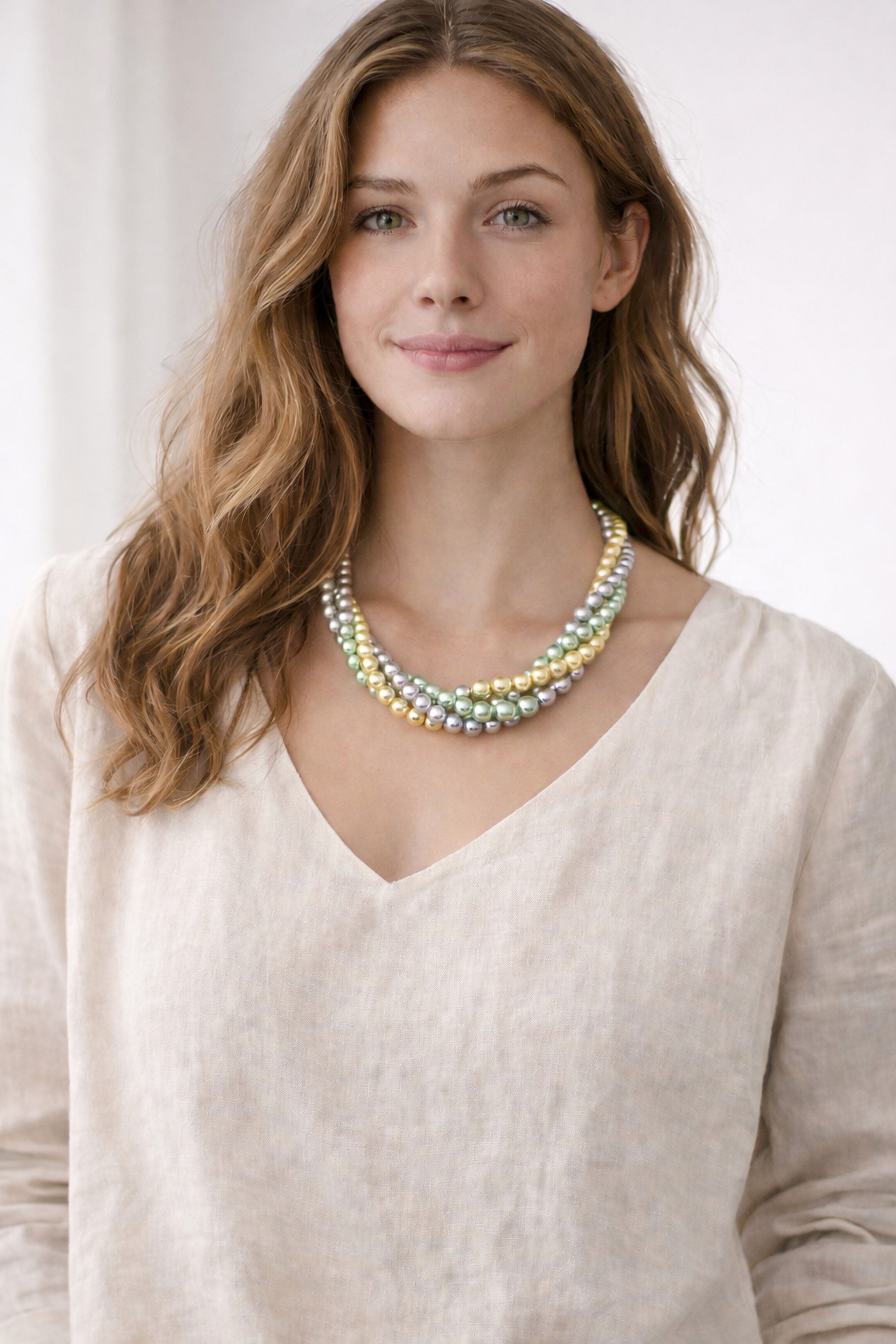 COLLEZIONE ALESSANDRO Kette mit Anhänger "Artemis" 3-reihige Kette günstig online kaufen