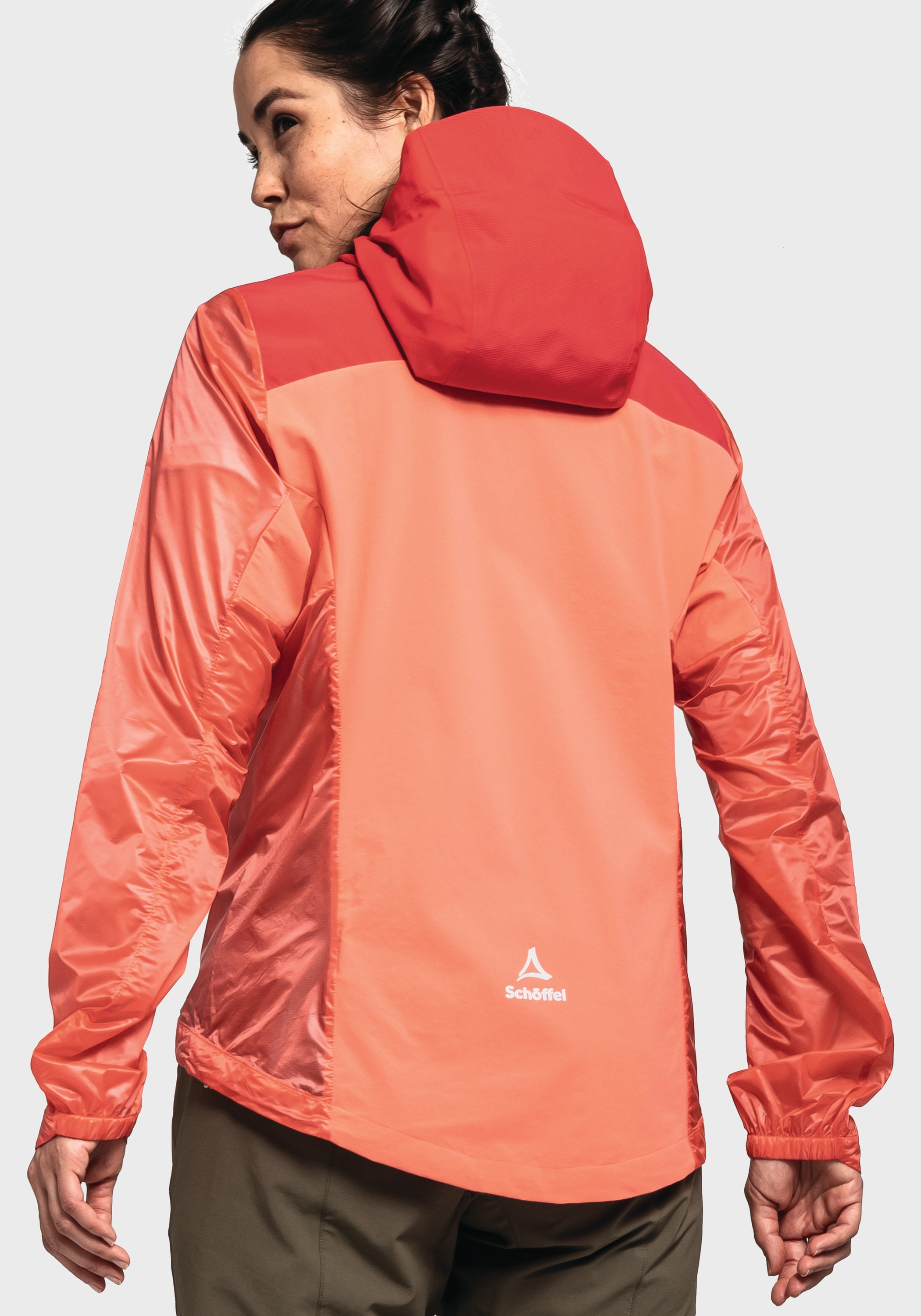 Schöffel Outdoorjacke »Hybrid Jkt Flow Trail L«, mit Kapuze