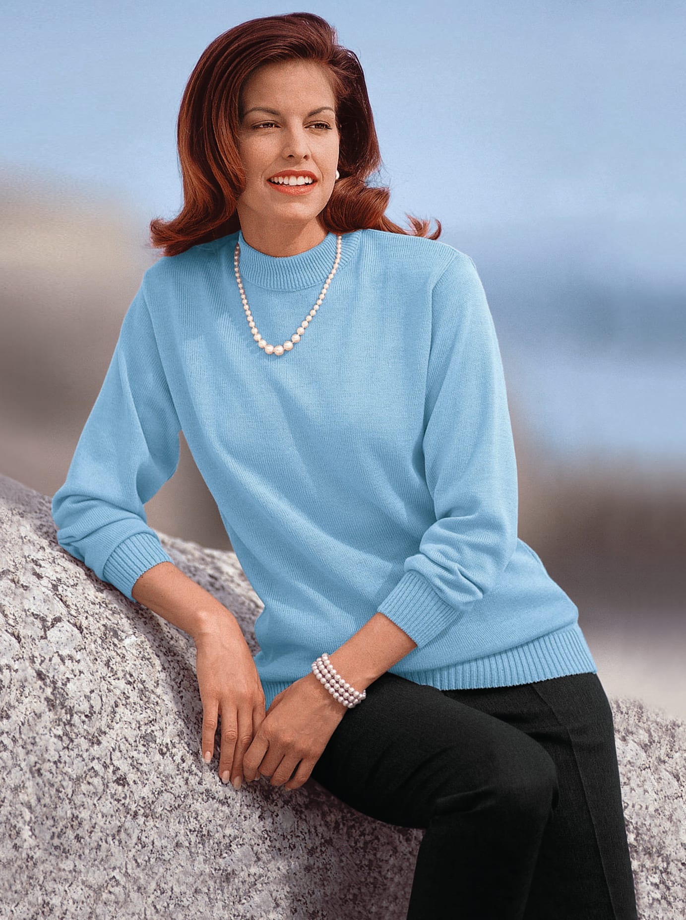 Classic Stehkragenpullover »Pullover«