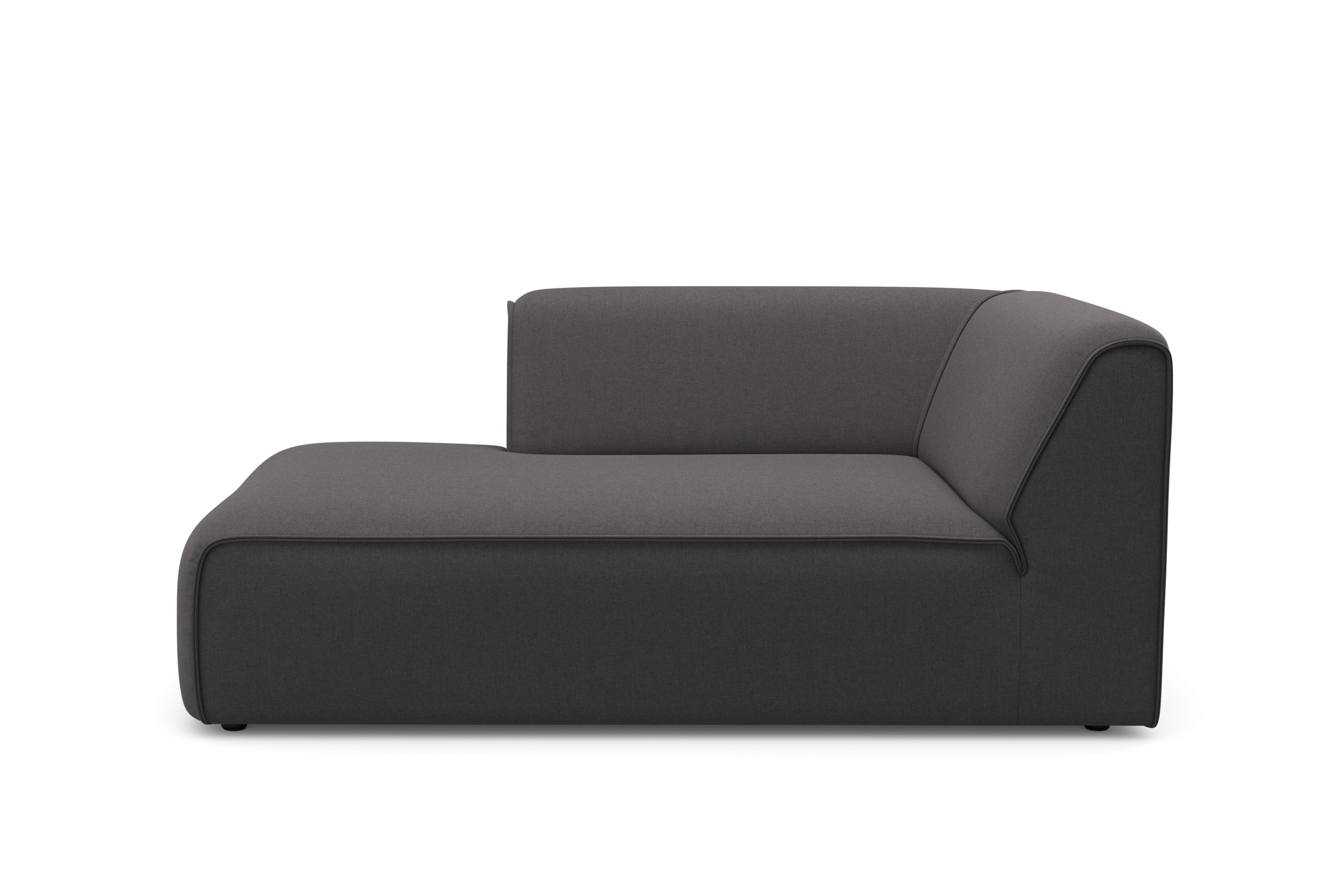 RAUM.ID Ottomane »Merid Chaiselongue, Maße B/T/H: 100/162/70 cm«, als Modul oder separat verwendbar, für individuelle Zusammenstellung