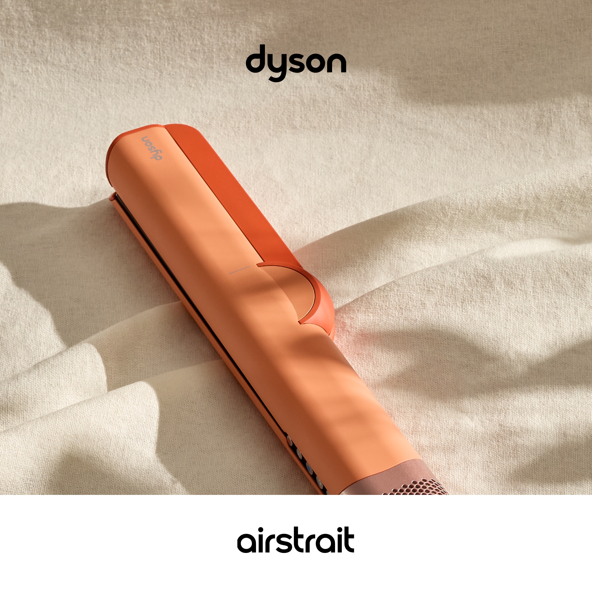DYSON Glätteisen »Dyson Airstrait Haarglätter« nur mit Luft. Ohne Hitzeschäden.  Ohne Heizplatten