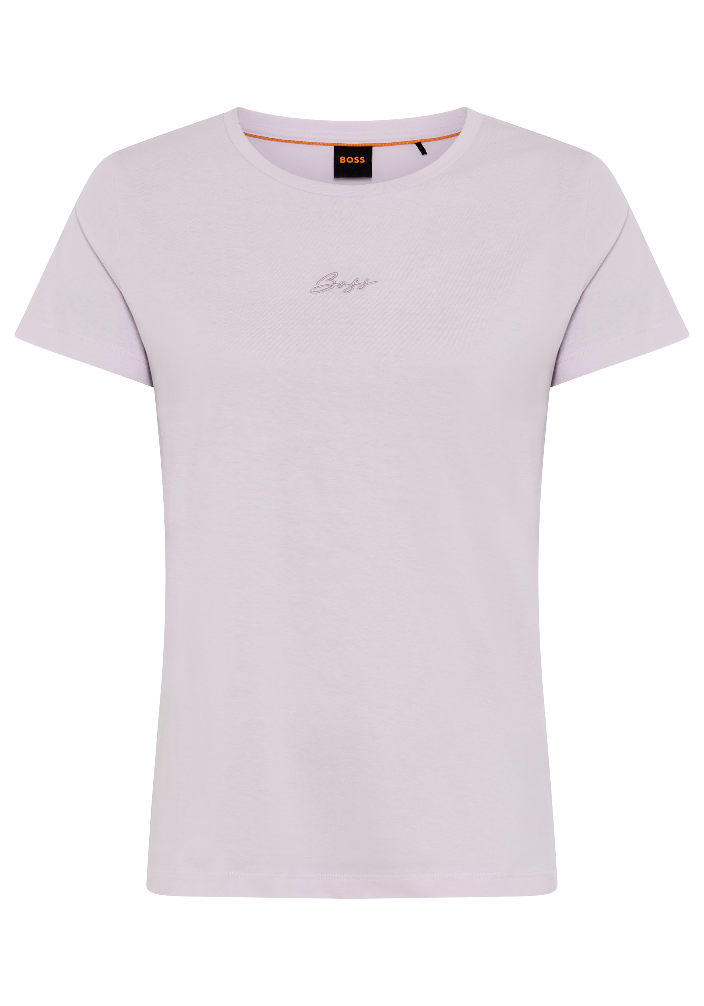 BOSS ORANGE T-Shirt "Elove Embro Premium Damenmode" mit Rundhals, Slim Fit günstig online kaufen