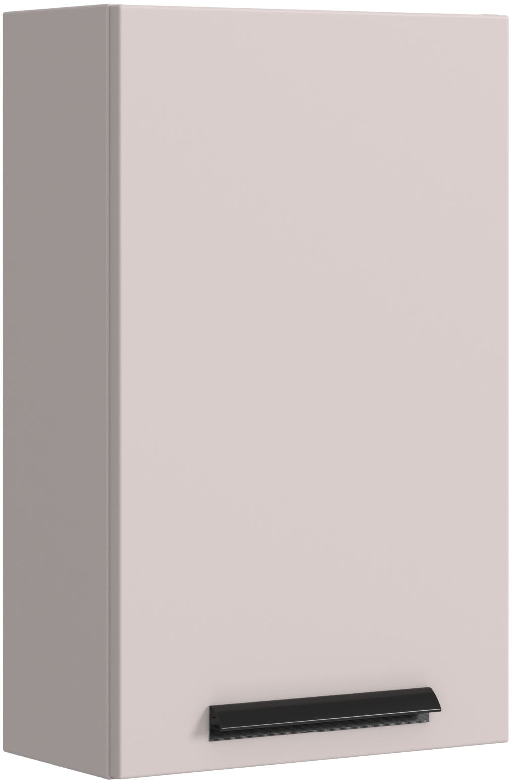 welltime "SALVADA, Hängeschrank 40 cm, gedämpfte Scharniere" Kaschmir, Front und Korpus aus hochwertigen MDF, Anti-Finger-Print