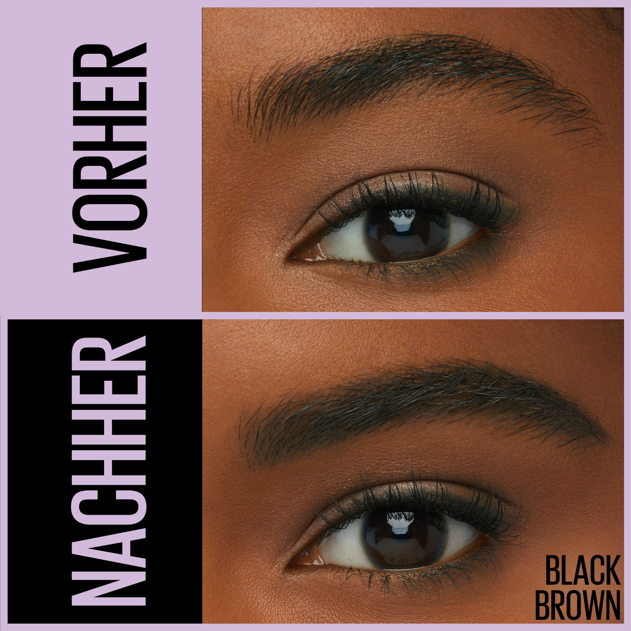 MAYBELLINE NEW YORK Augenbrauen-Stift »Maybelline New York Express Brow Satin Duo«, mit Duo-Applikator