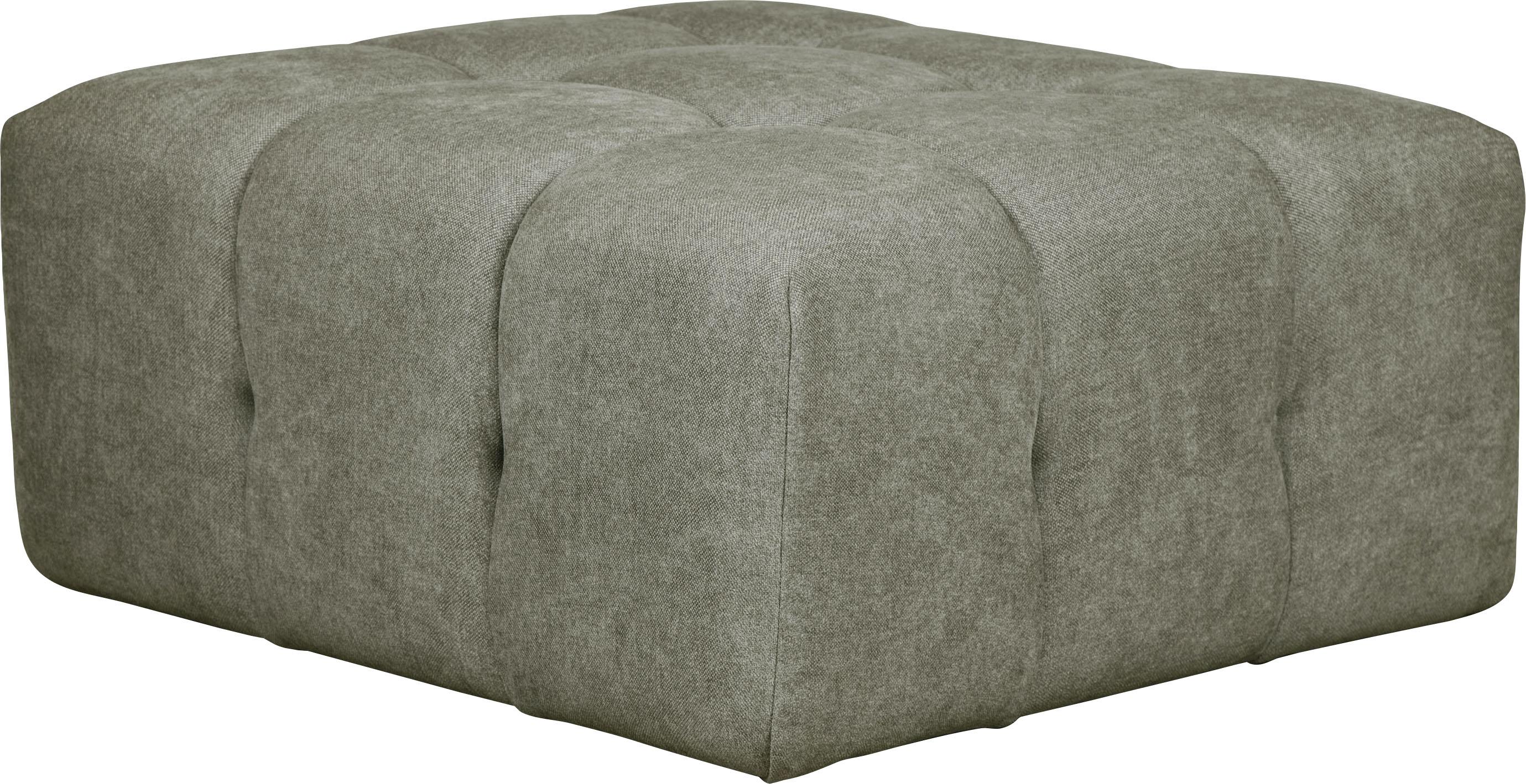 Home affaire Polsterhocker "APERIRE Sitzhocker mit Steppung, Maße B/T/H: 76/76/41 cm" passend zur Serie, hoher Sitzkomfort und modernes Design