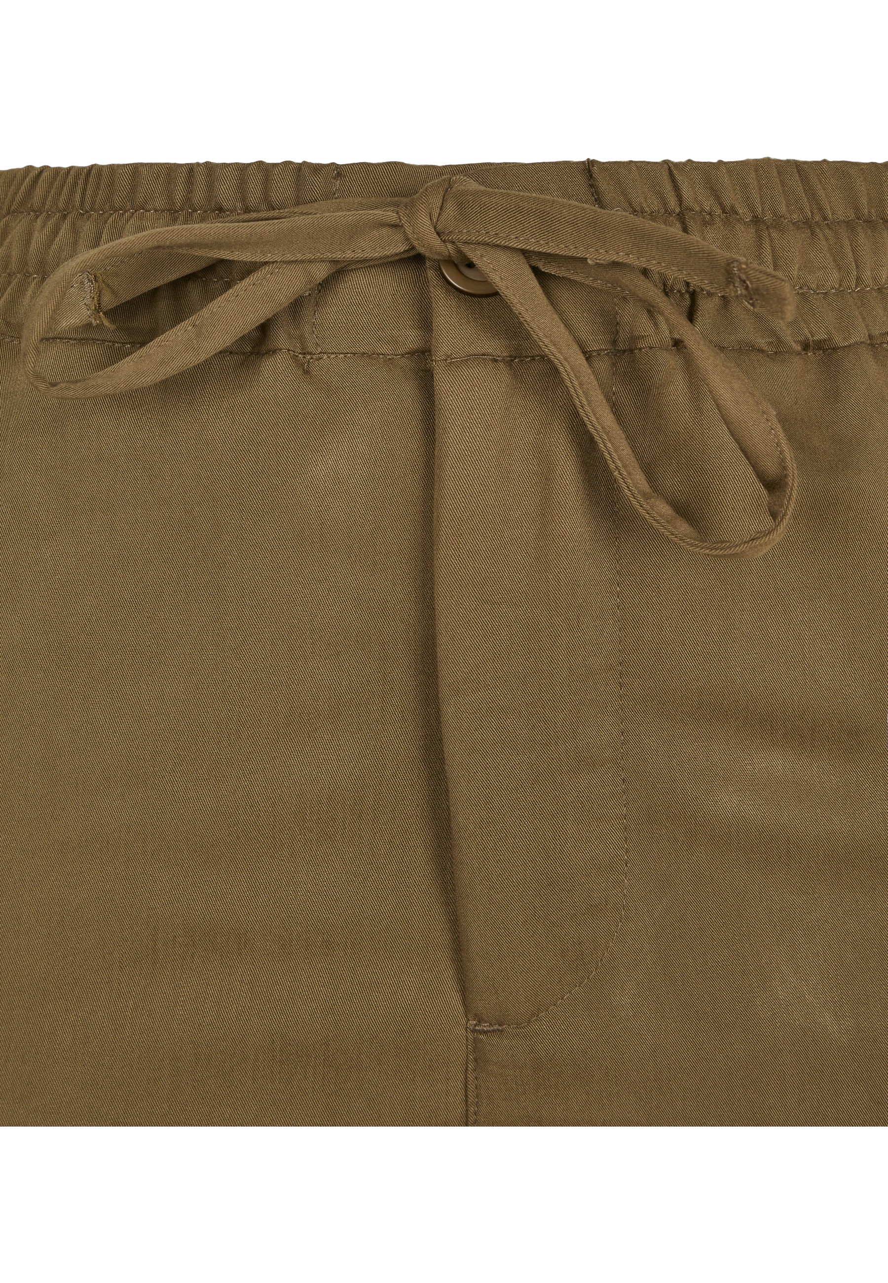 URBAN CLASSICS Cargohose »Urban Classics Damen Ladies Viscose Twill Cargo Pants«