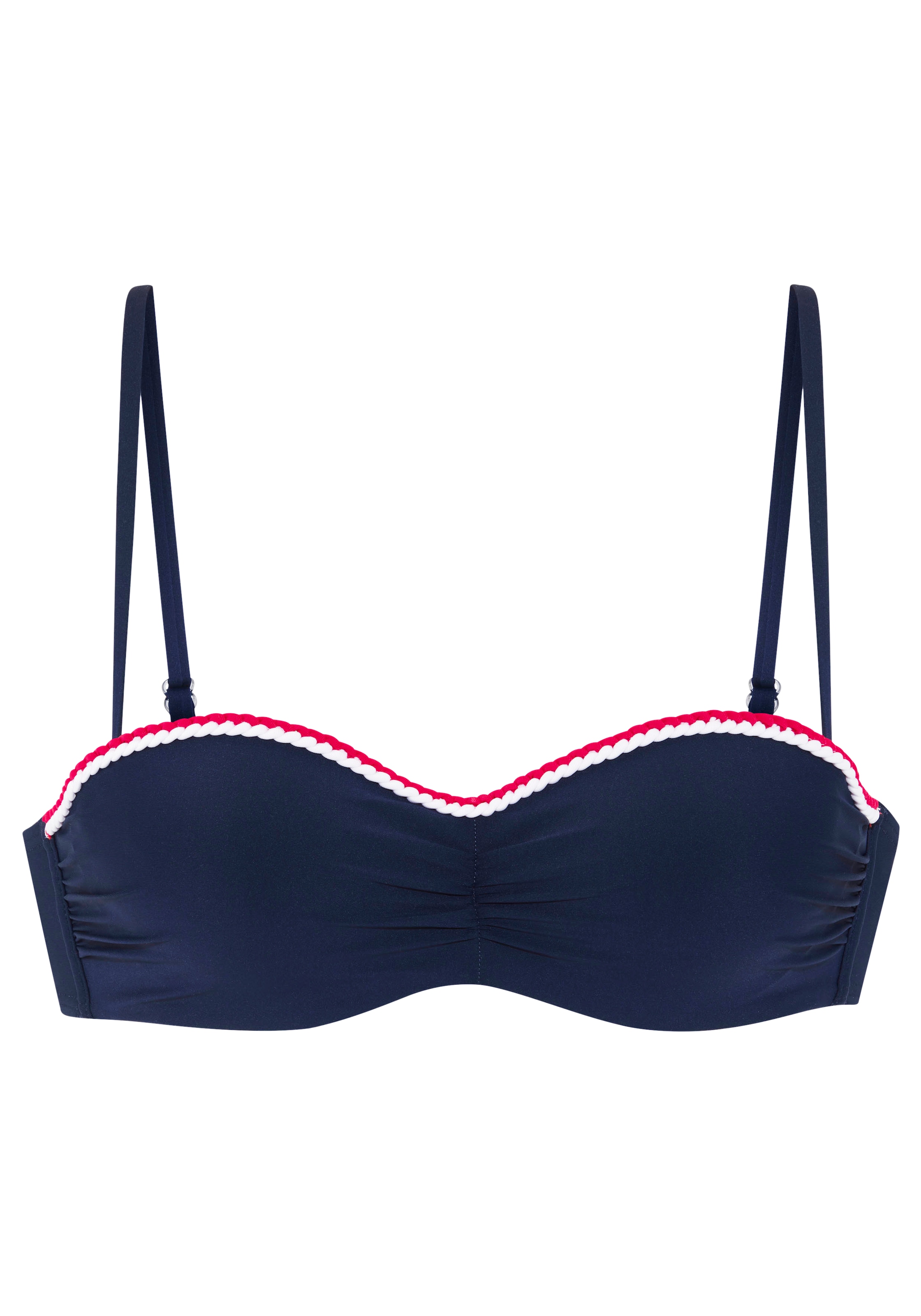 s.Oliver Bügel-Bandeau-Bikini-Top »Junis«, mit geflochtenen Details