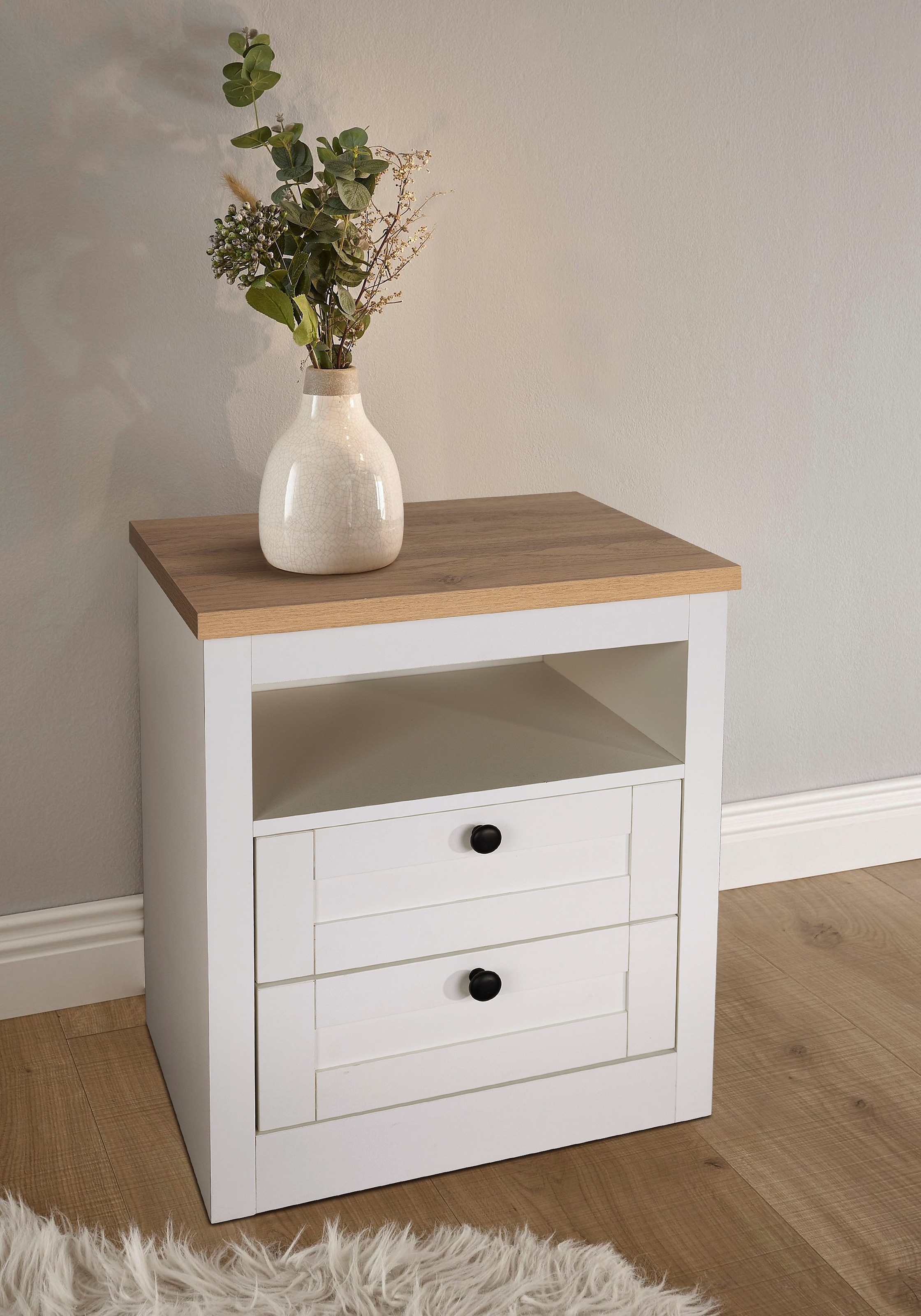 OTTO home Nachtkonsole "2er Set Büsum Nachtschrank Beistellschrank" Spar-Se günstig online kaufen