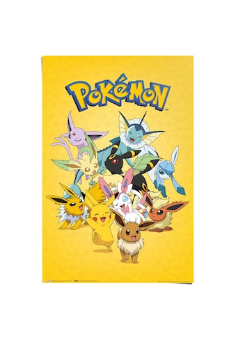 Reinders! Poster »Pokémon Evolutionen«