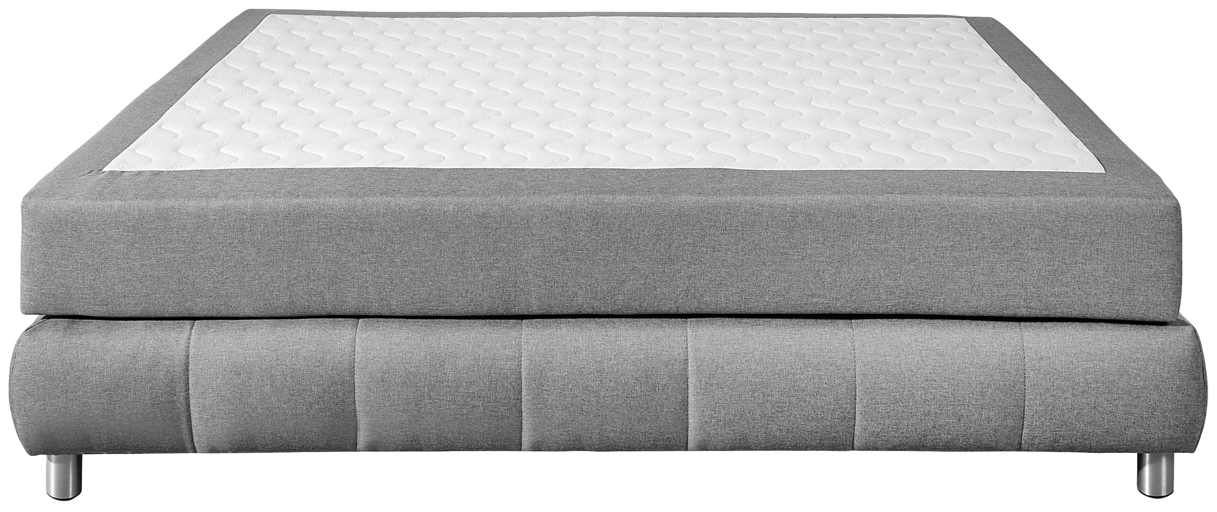 andas Boxspringbett »Salo«, Ohne Kopfteil, inkl. Topper, auch in Überlänge 220 cm