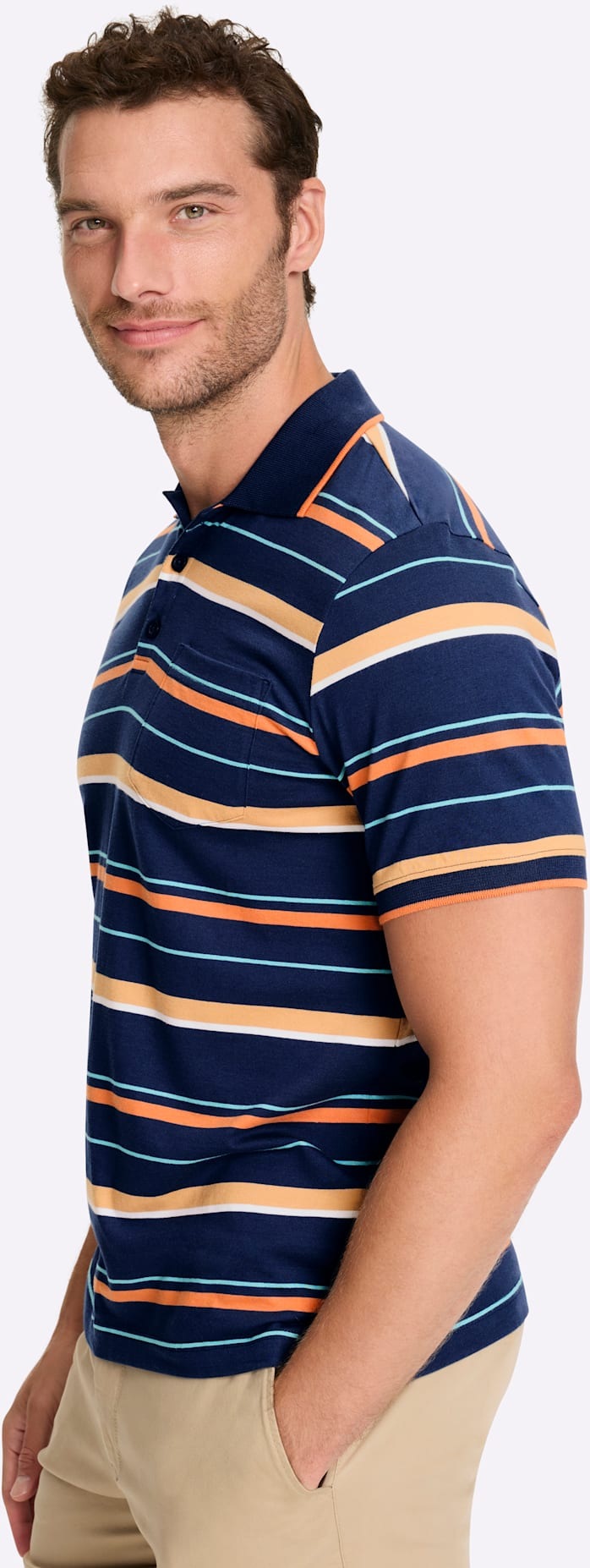 Marco Donati Kurzarmshirt »Kurzarm-Poloshirt« 1 tlg.