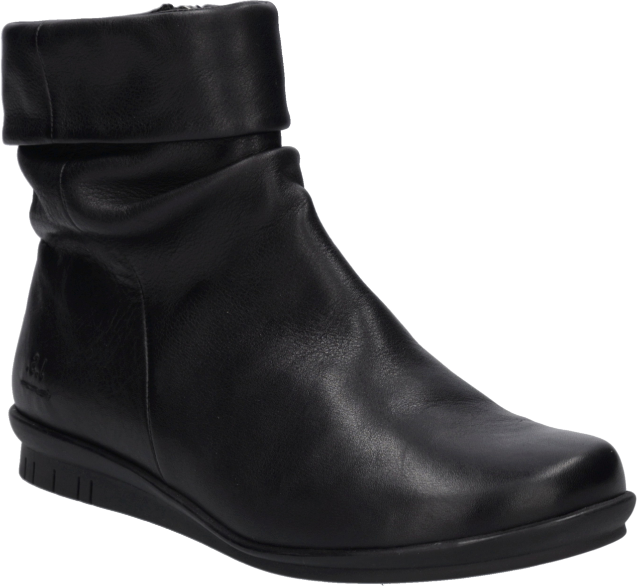 Josef Seibel Stiefelette "Violet 02" Boots mit modischen Raffungen am Schaft, Weite H (=sehr weit)