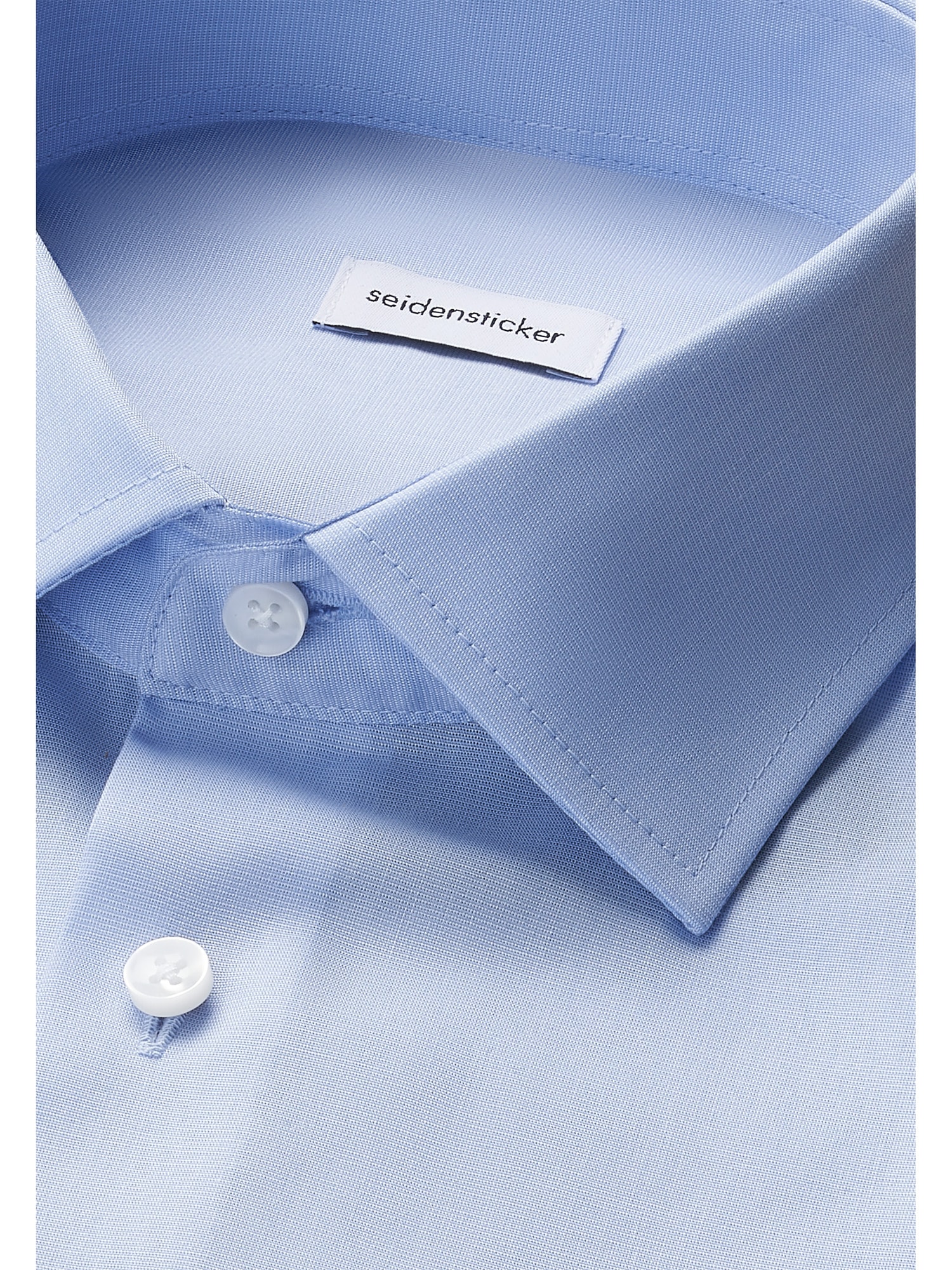 seidensticker Businesshemd »Schwarze Rose« Slim 1/1 Extra lang Kentkragen Uni