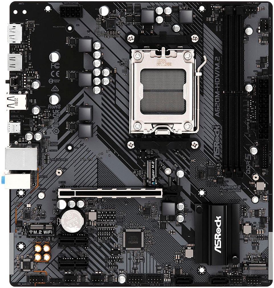 Asrock Mainboard »A620M-HDV/M.2«