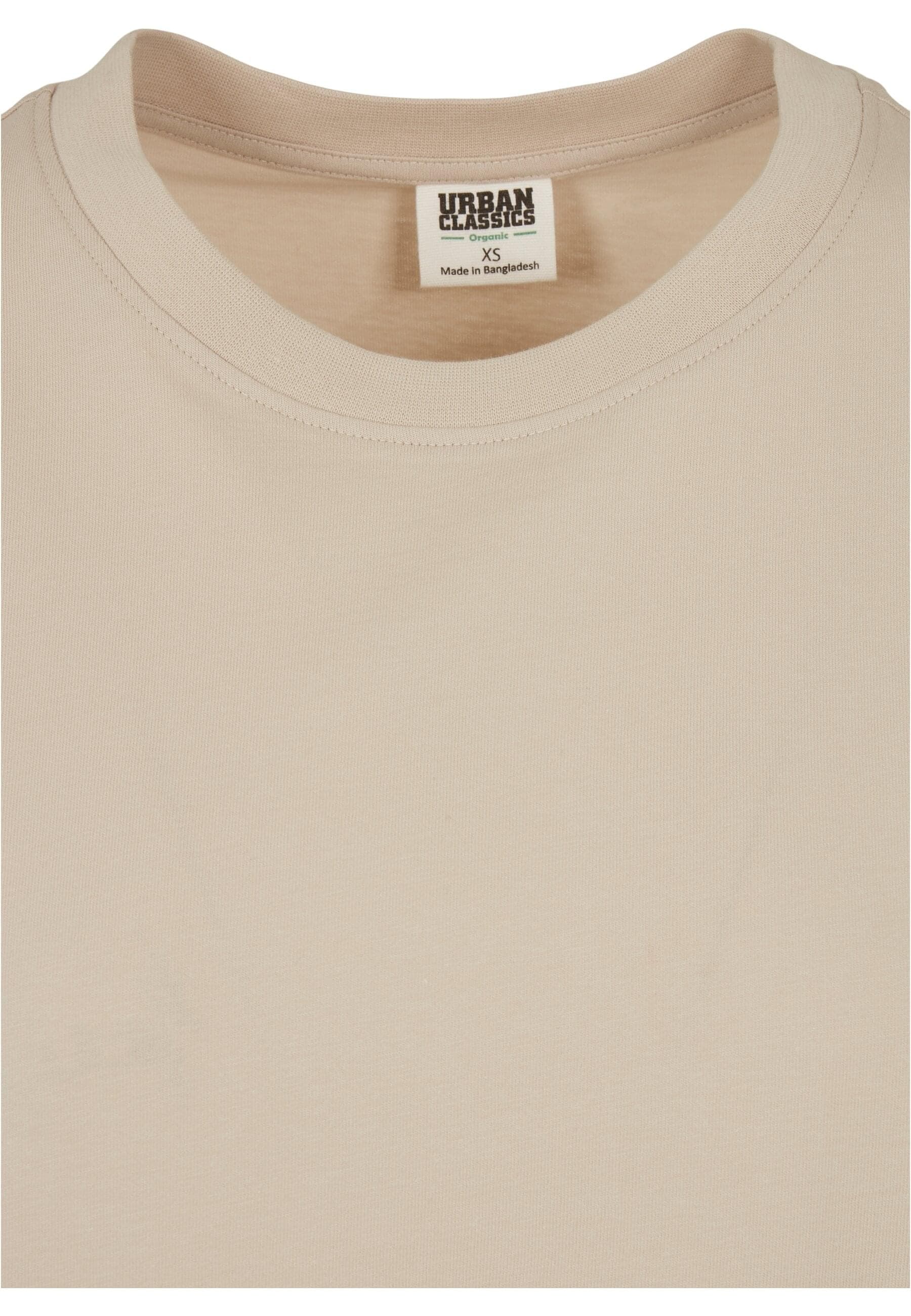 URBAN CLASSICS Shirtkleid »Urban Classics Damen Ladies Organic Oversized Slit Tee Dress«, (1 tlg.)