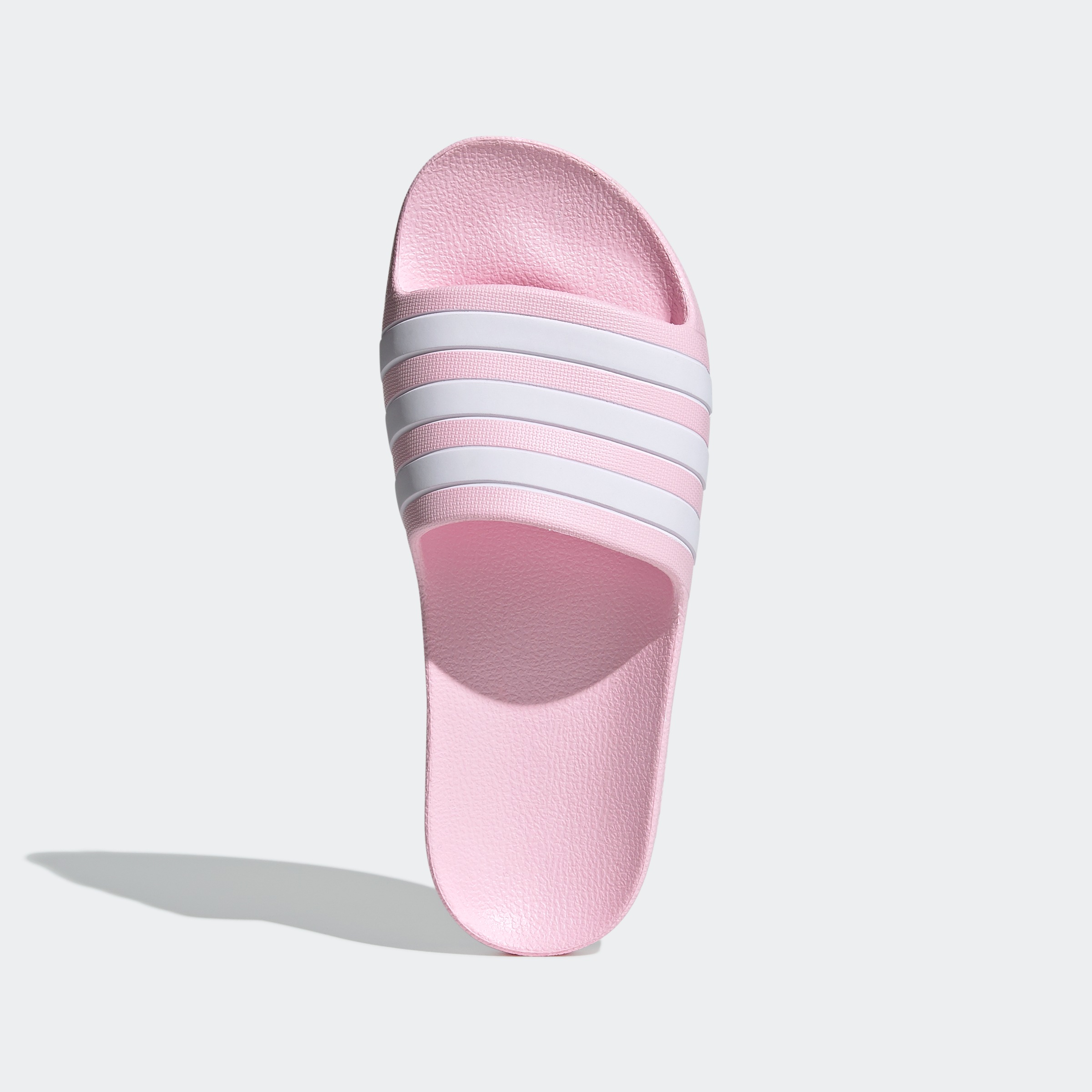 Badesandale ADIDAS SPORTSWEAR "AQUA ADILETTE", Mädchen, Gr. 28, rosa (clear pink, ftwr weiß, clear pink), Synthetik, Schuhe Badelatschen Pantolette, Badelatschen, für Kinder und Jugendliche 3