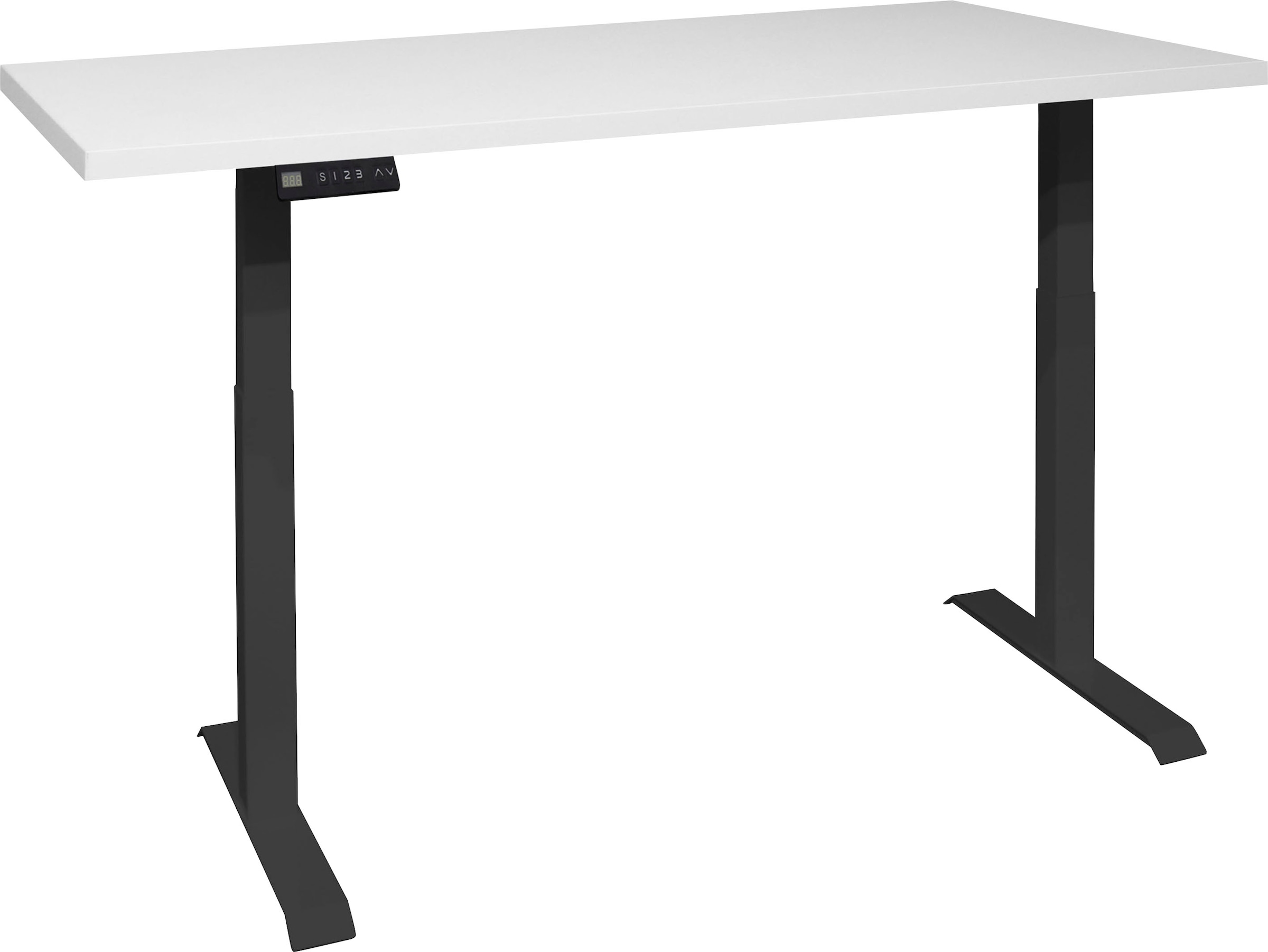 Schreibtisch »Big System Office«, Breite 140 cm, elektrisch höhenverstellbar