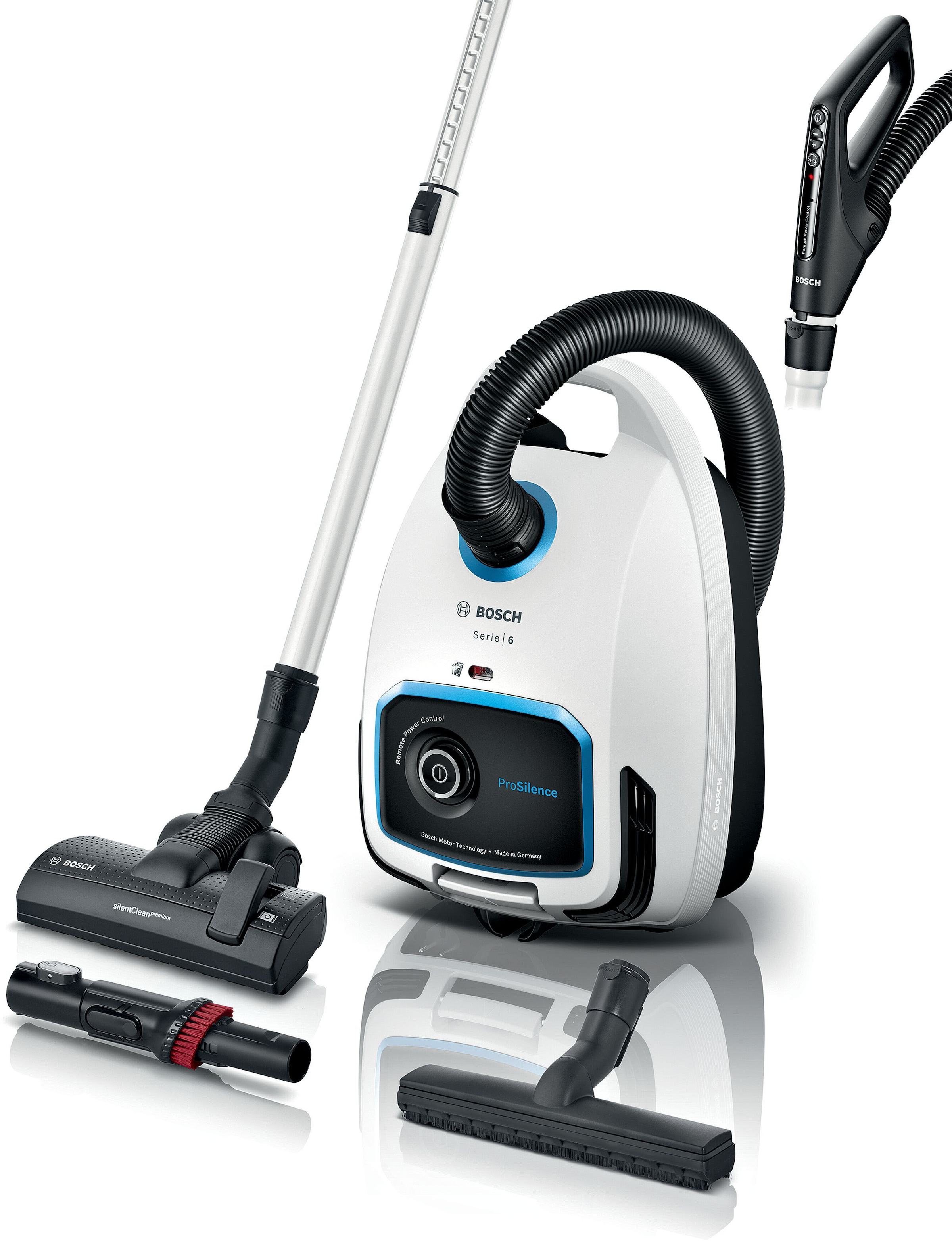 BOSCH "Serie 6 ProSilence BGL6TSIL, Hygiene-Filter, 10 Jahre Motorgarantie" günstig online kaufen