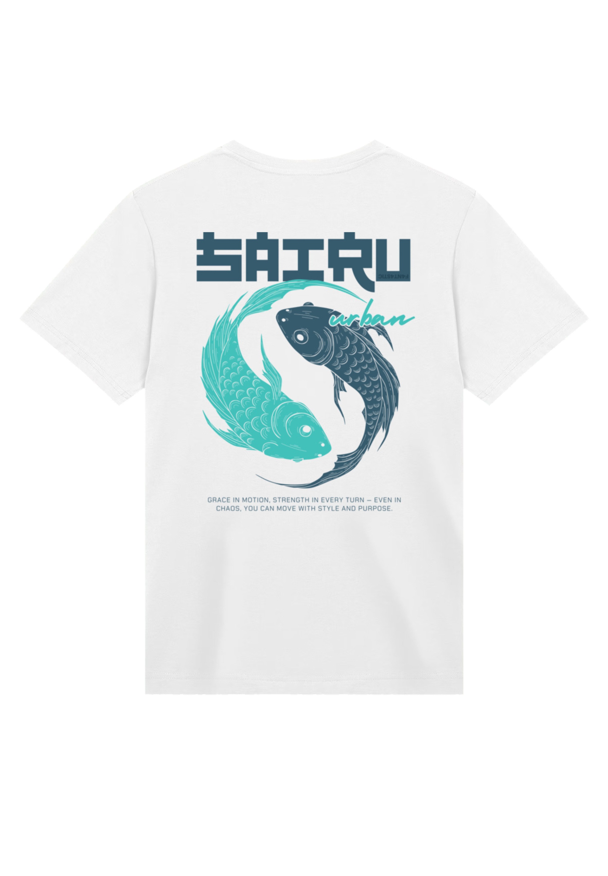 F4NT4STIC T-Shirt »Koi Fish Japan Streetstyle«, Japan Streetwear Styles