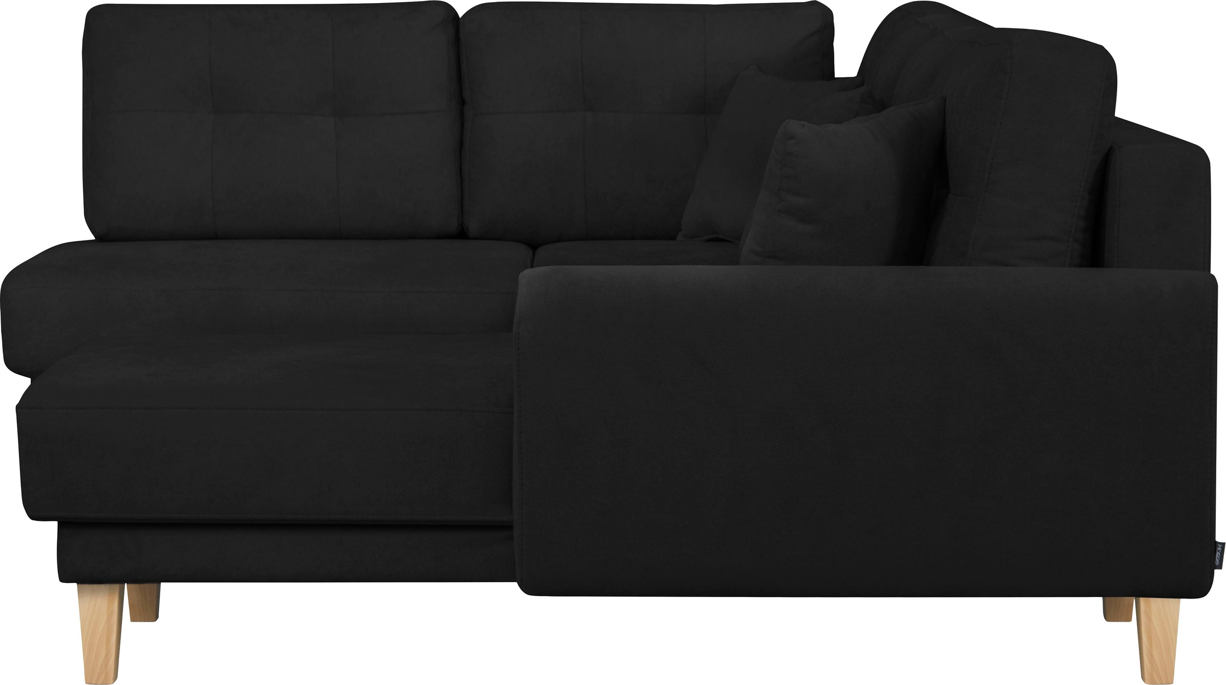 Home affaire Wohnlandschaft »TRIPLO U-Form wahlweise mit Schlaffunktion, B/T/H: 310/192/90 cm«, Schlafsofa, auch mit Bettkasten, Steppung im Rückenkissen