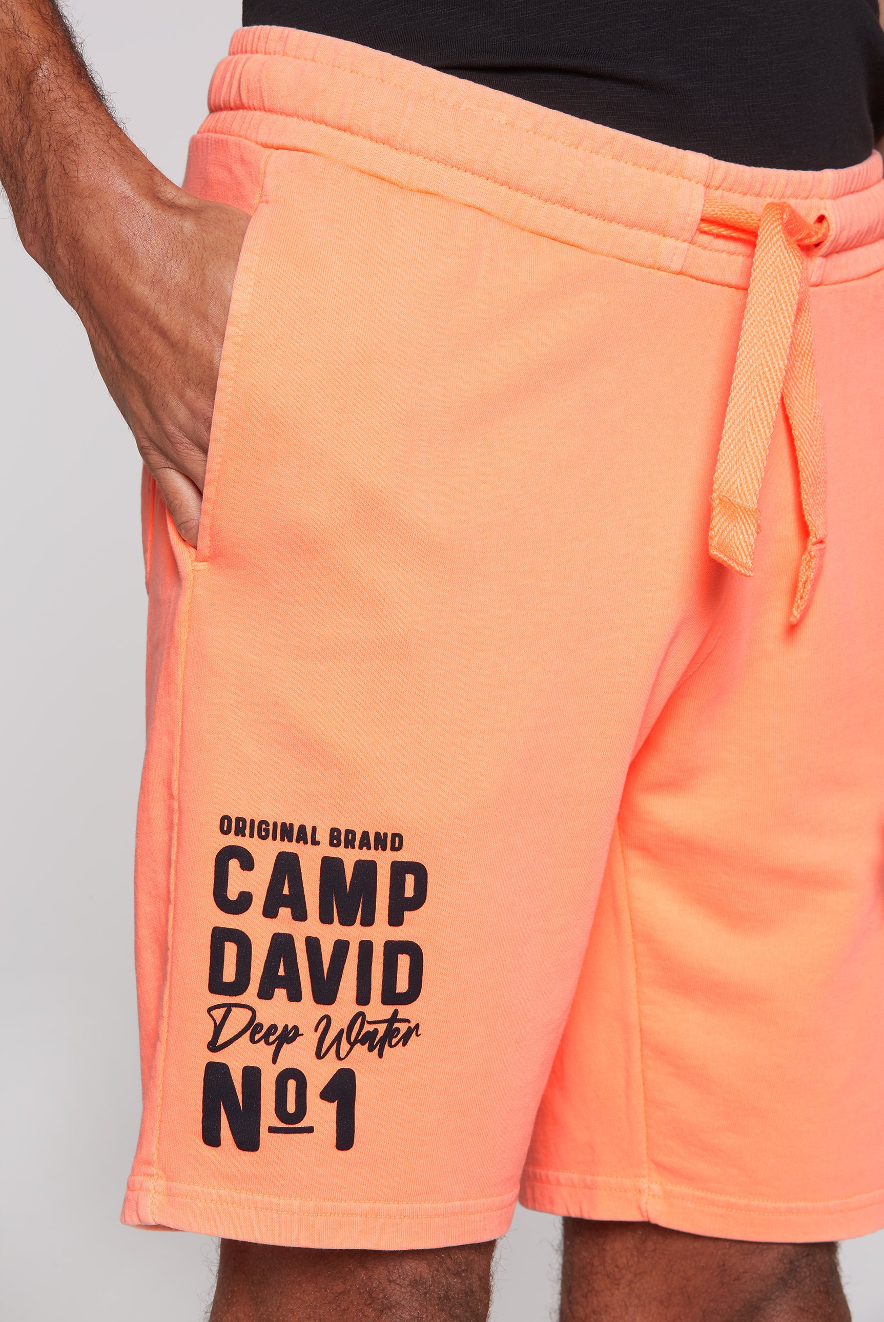 CAMP DAVID Sporthose, mit Gesäßtasche