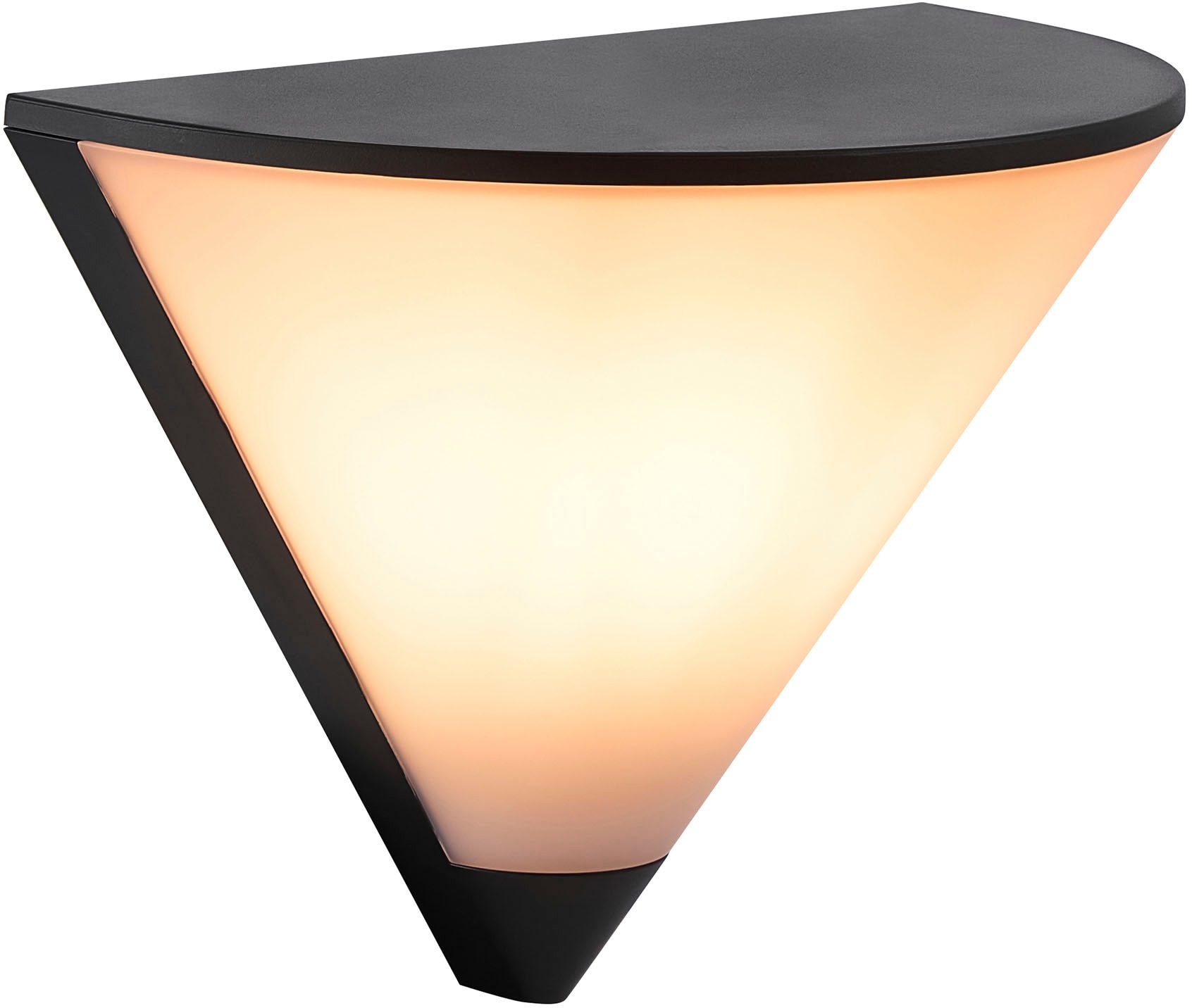 Außen-Wandleuchte NORDLUX, B:25cm H:18,8cm T:14,6cm, schwarz, Leuchten, "Noorstad"