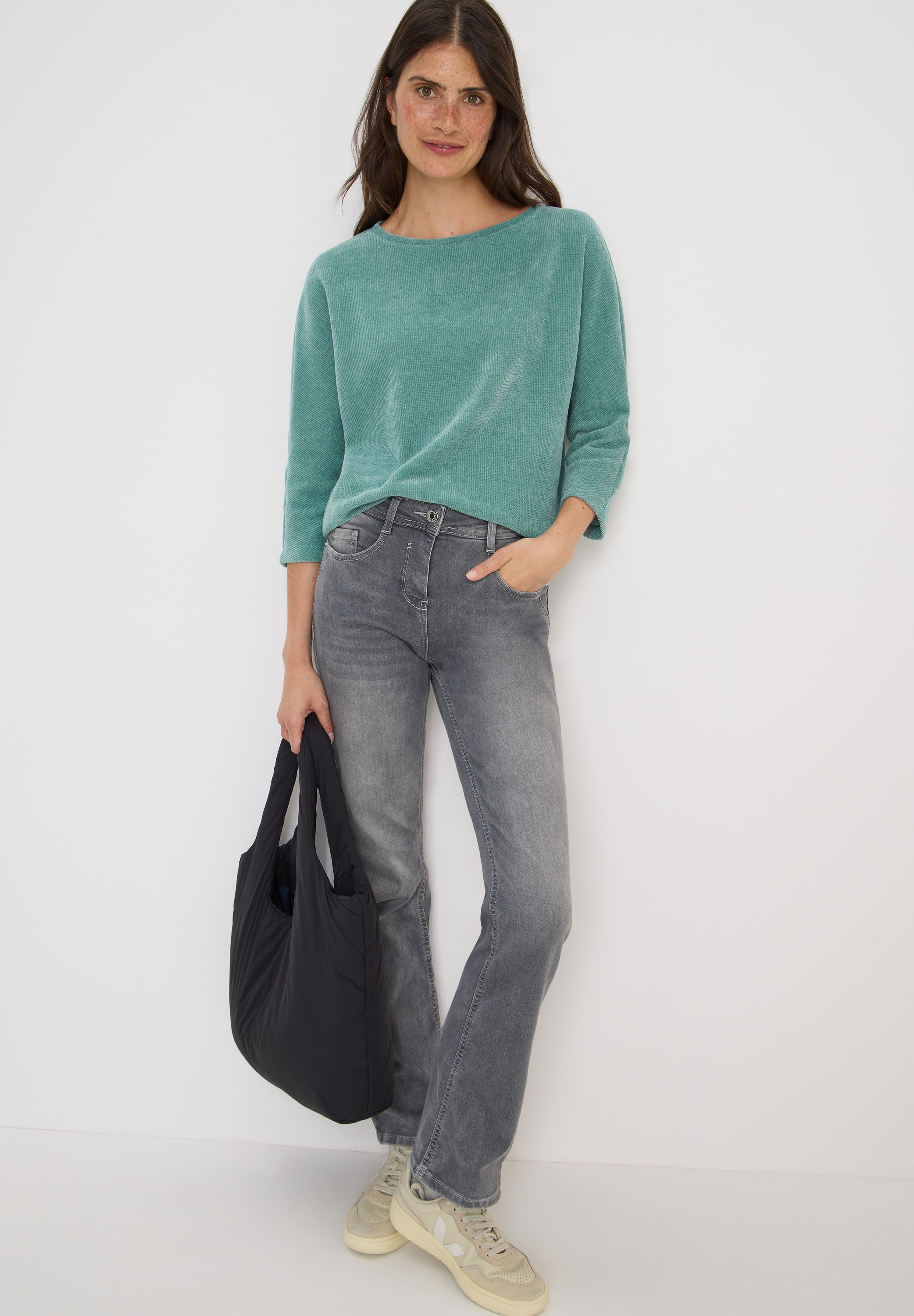 Cecil Sweatshirt, mit U-Boot Ausschnitt