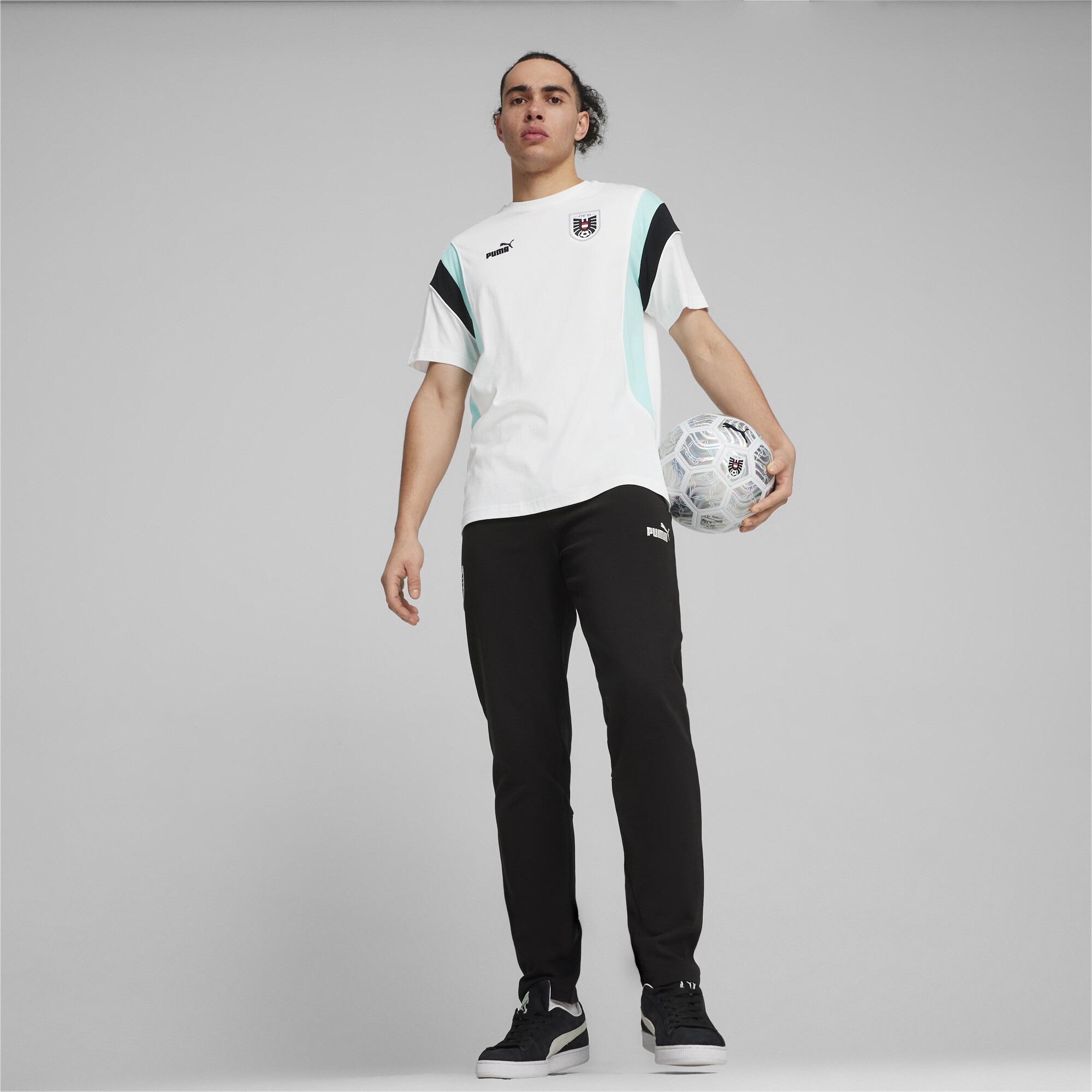 PUMA T-Shirt »Österreich FtblArchive T-Shirt Herren«