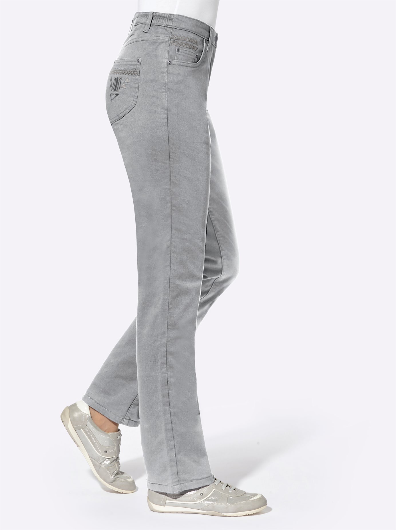 Casual Looks Bequeme Jeans, (1 tlg.)