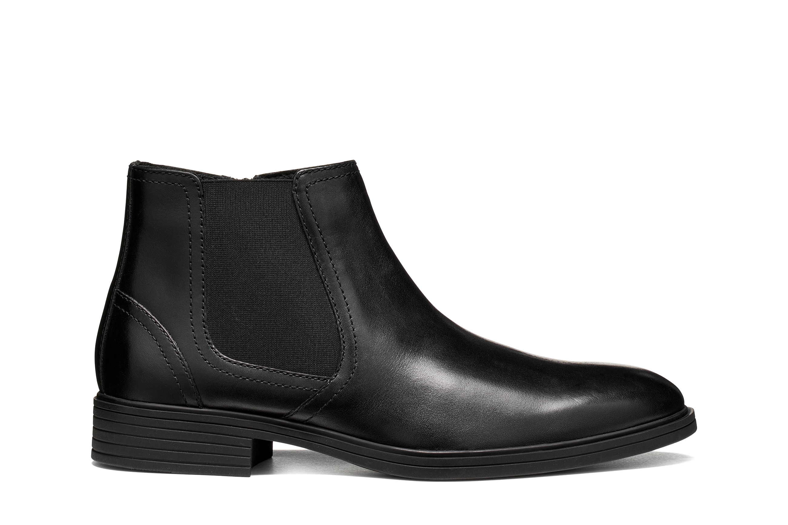 Geox Chelseaboots "U THORIAN" feine Stiefelette mit Stretcheinsatz