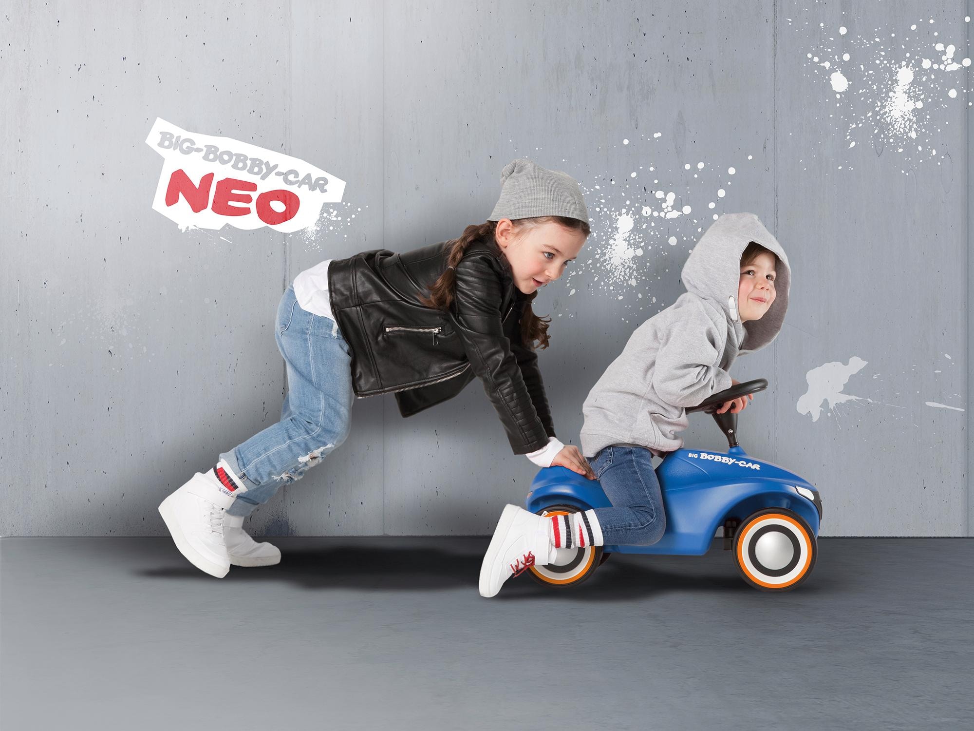 BIG Rutscherauto »BIG Bobby-Car-Neo Blau«, Made in Germany